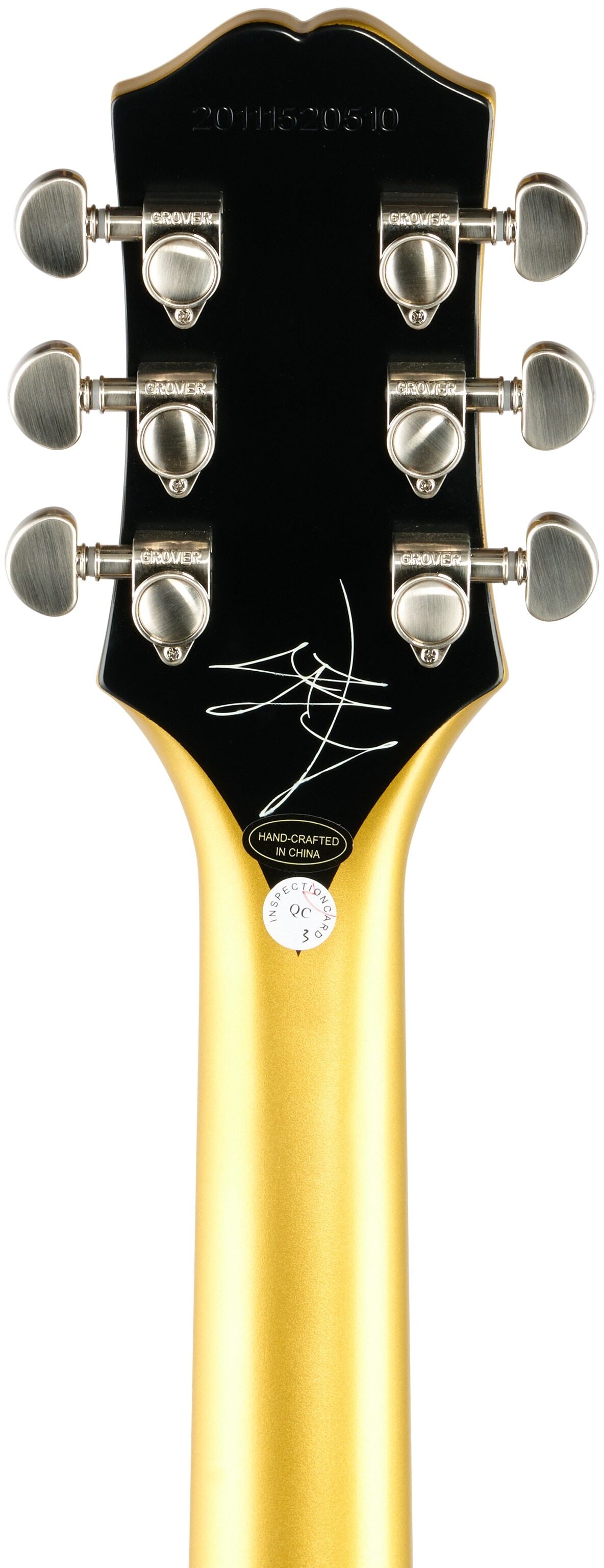 Epiphone Jared James Nichols Gold Glory Les Paul Custom Electric Guitar (with Hard Bag) 8 Epiphone Jared James Nichols Gold Glory Les Paul Custom Electric Guitar (with Hard Bag)