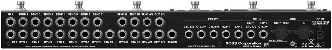 Boss ES-8 Effects Switching System 4 Boss ES-8 Effects Switching System