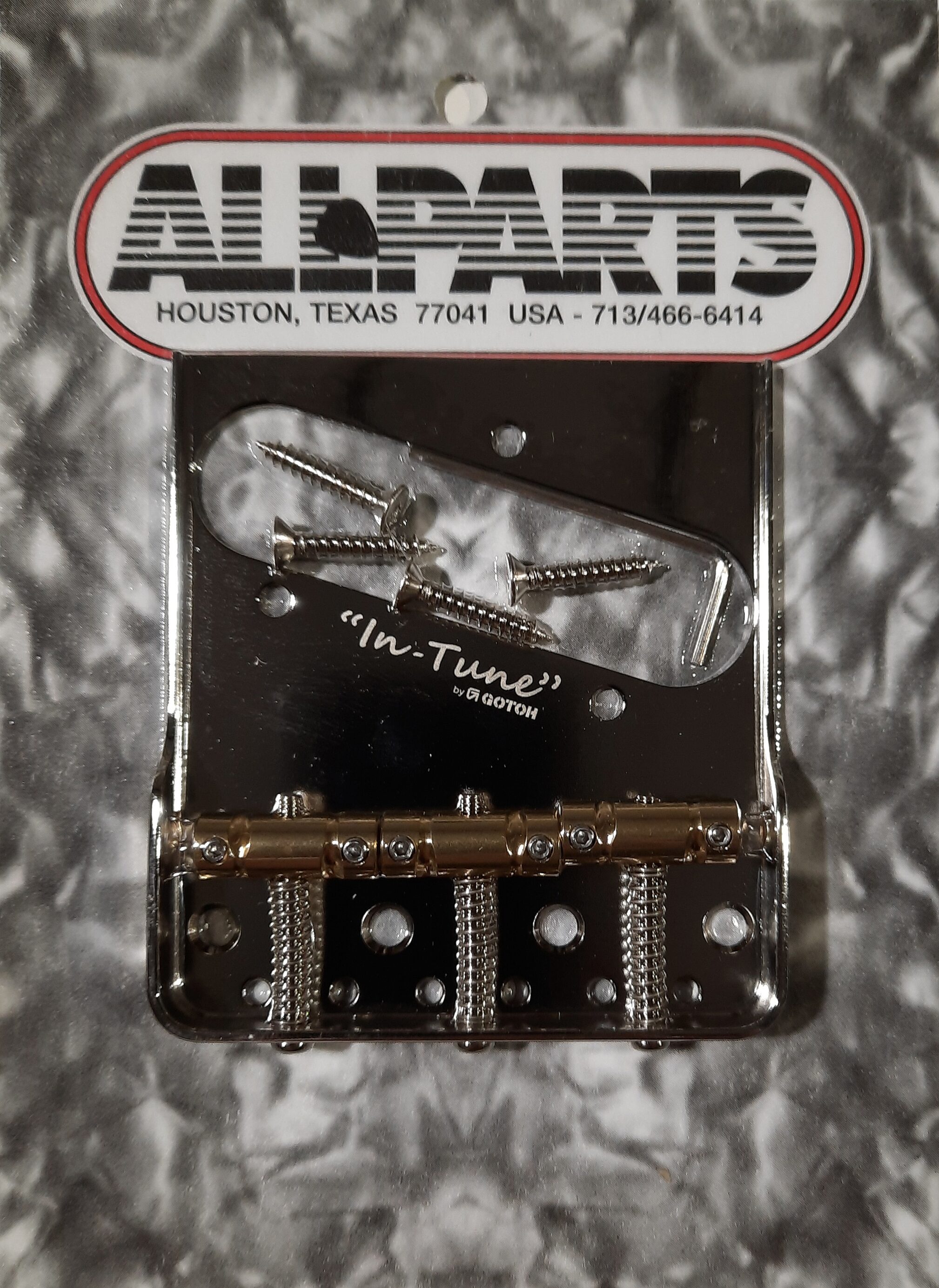 Gotoh BS-TC1S Telecaster-Style Guitar Bridge 2 Gotoh BS-TC1S Telecaster-Style Guitar Bridge