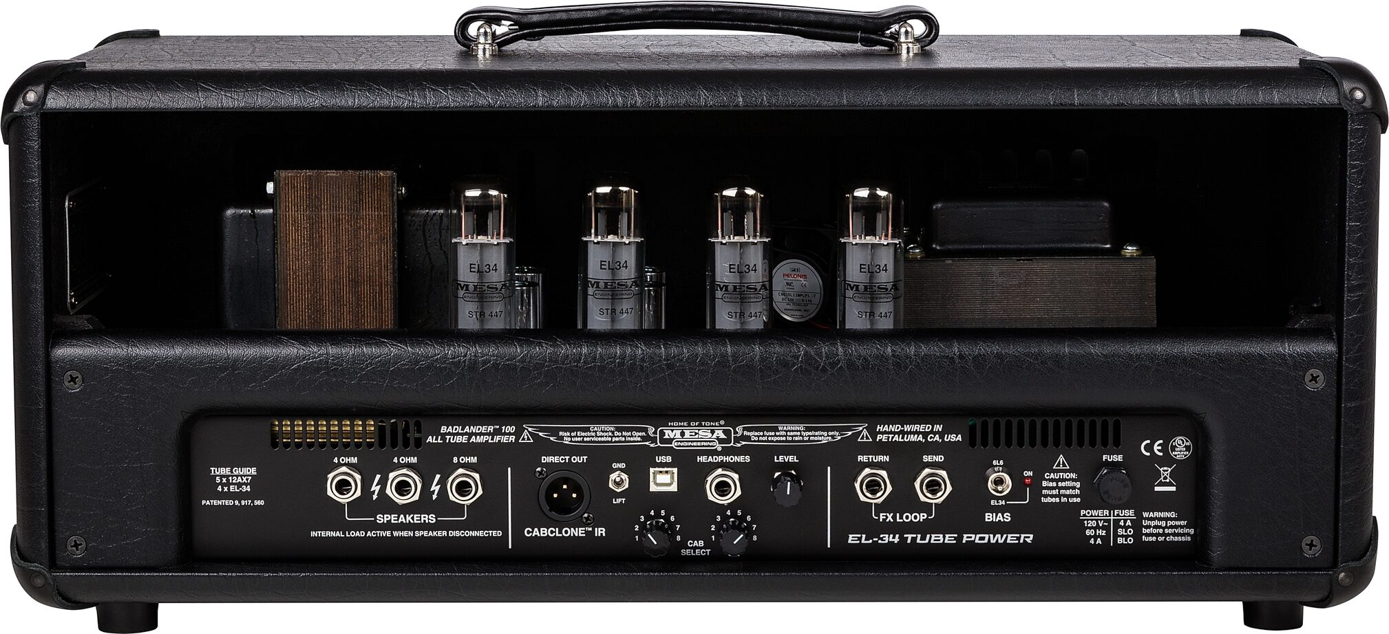 Mesa/Boogie Rectifier Badlander 100 Tube Guitar Amplifier Head (100 Watts) 4 Mesa/Boogie Rectifier Badlander 100 Tube Guitar Amplifier Head (100 Watts)