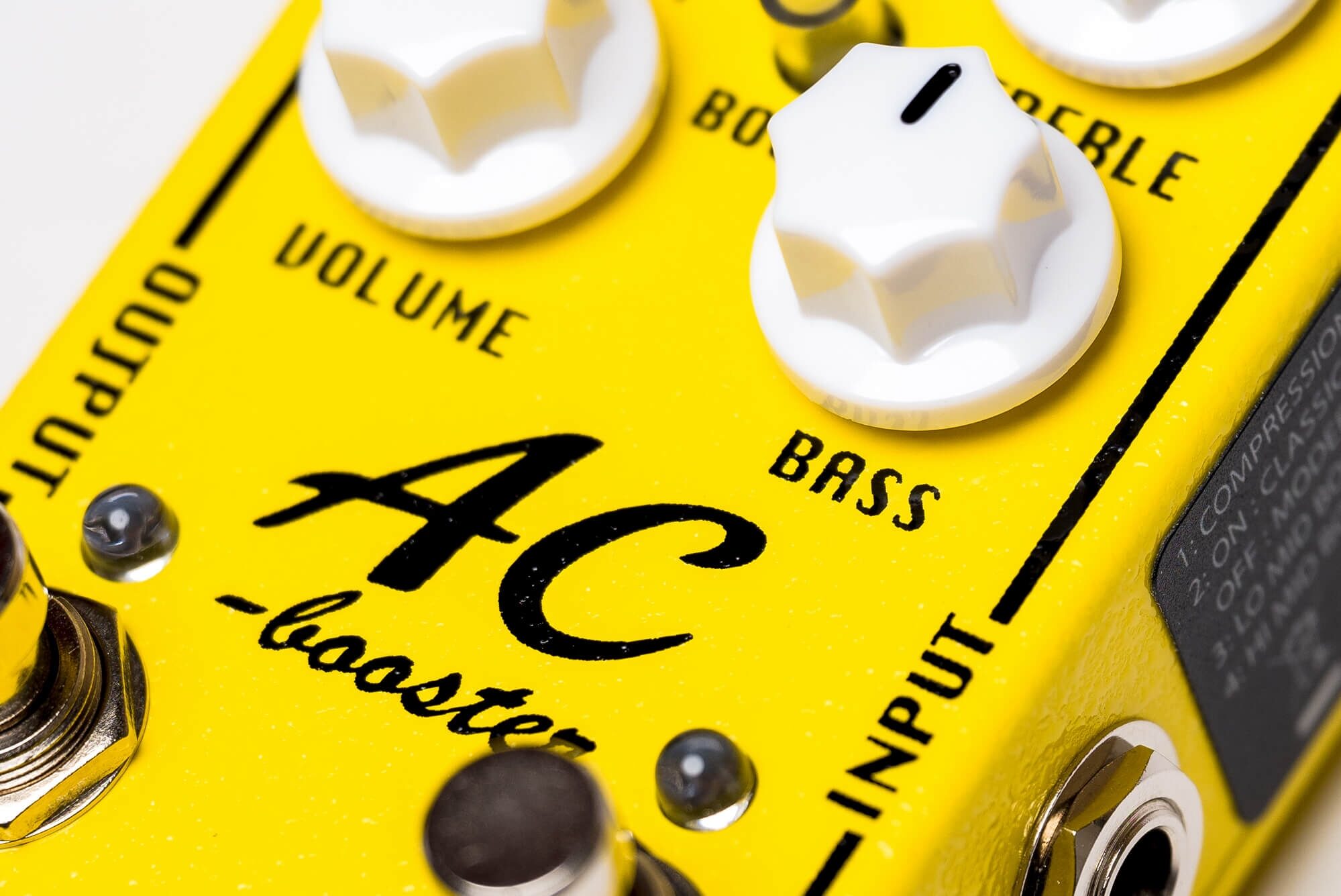 Xotic ACV2 Booster Pedal 3 Xotic ACV2 Booster Pedal