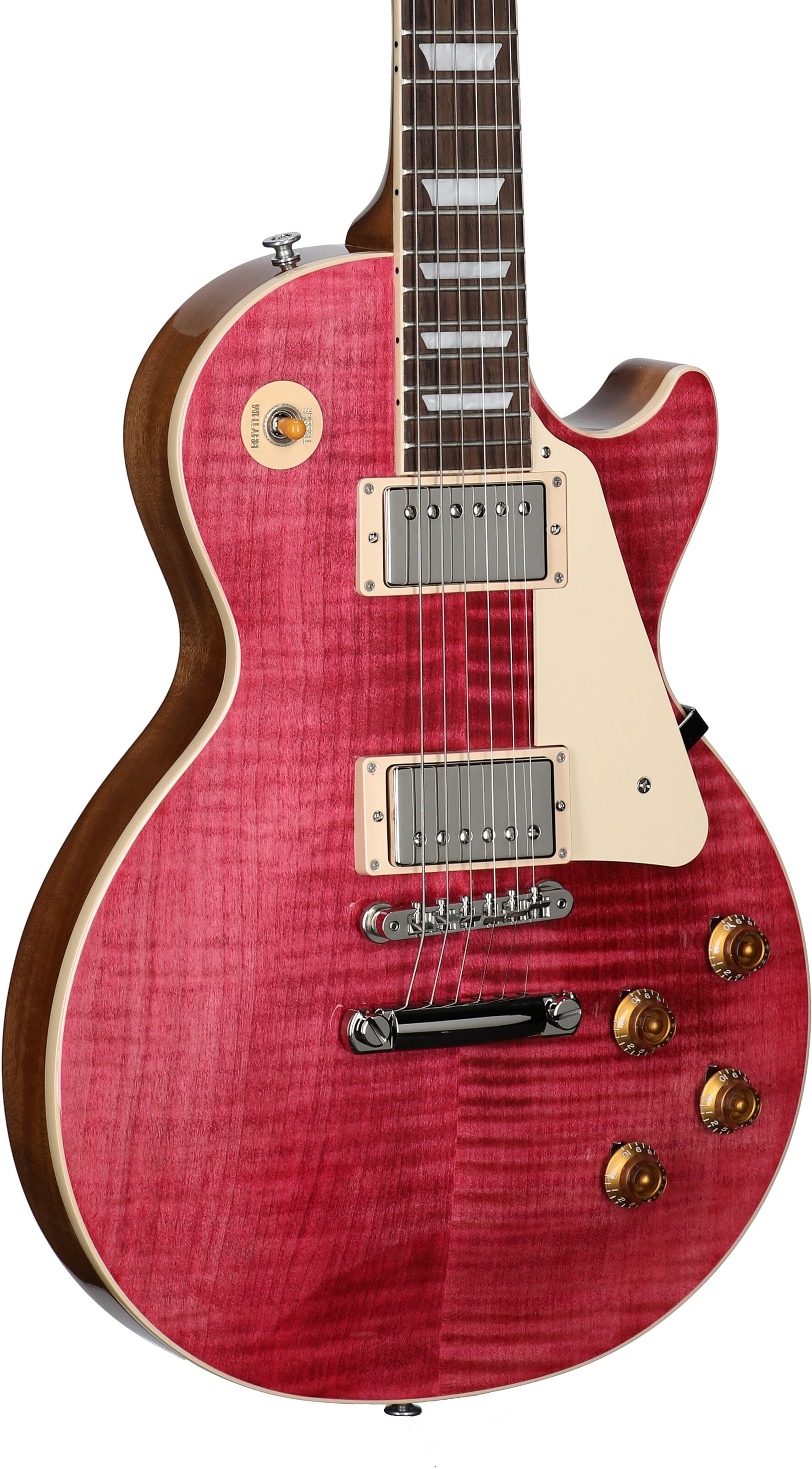 Gibson Les Paul Standard 50s Custom Color Electric Guitar, Figured Top (with Case) 2 Gibson Les Paul Standard 50s Custom Color Electric Guitar, Figured Top (with Case)