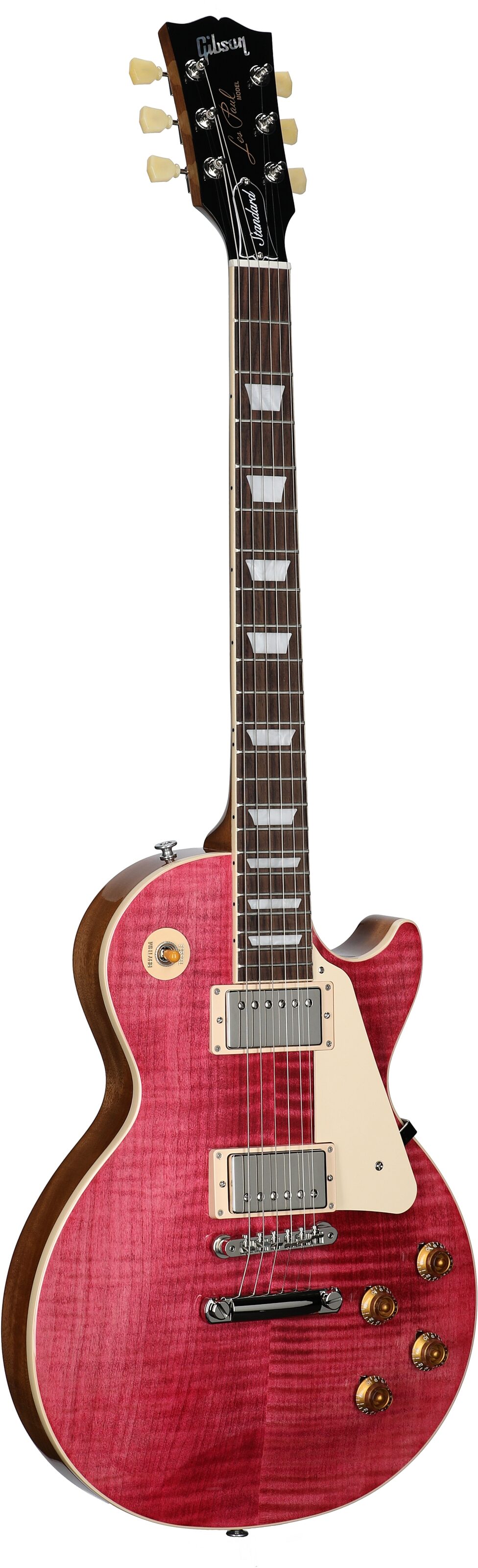 Gibson Les Paul Standard 50s Custom Color Electric Guitar, Figured Top (with Case) 6 Gibson Les Paul Standard 50s Custom Color Electric Guitar, Figured Top (with Case)