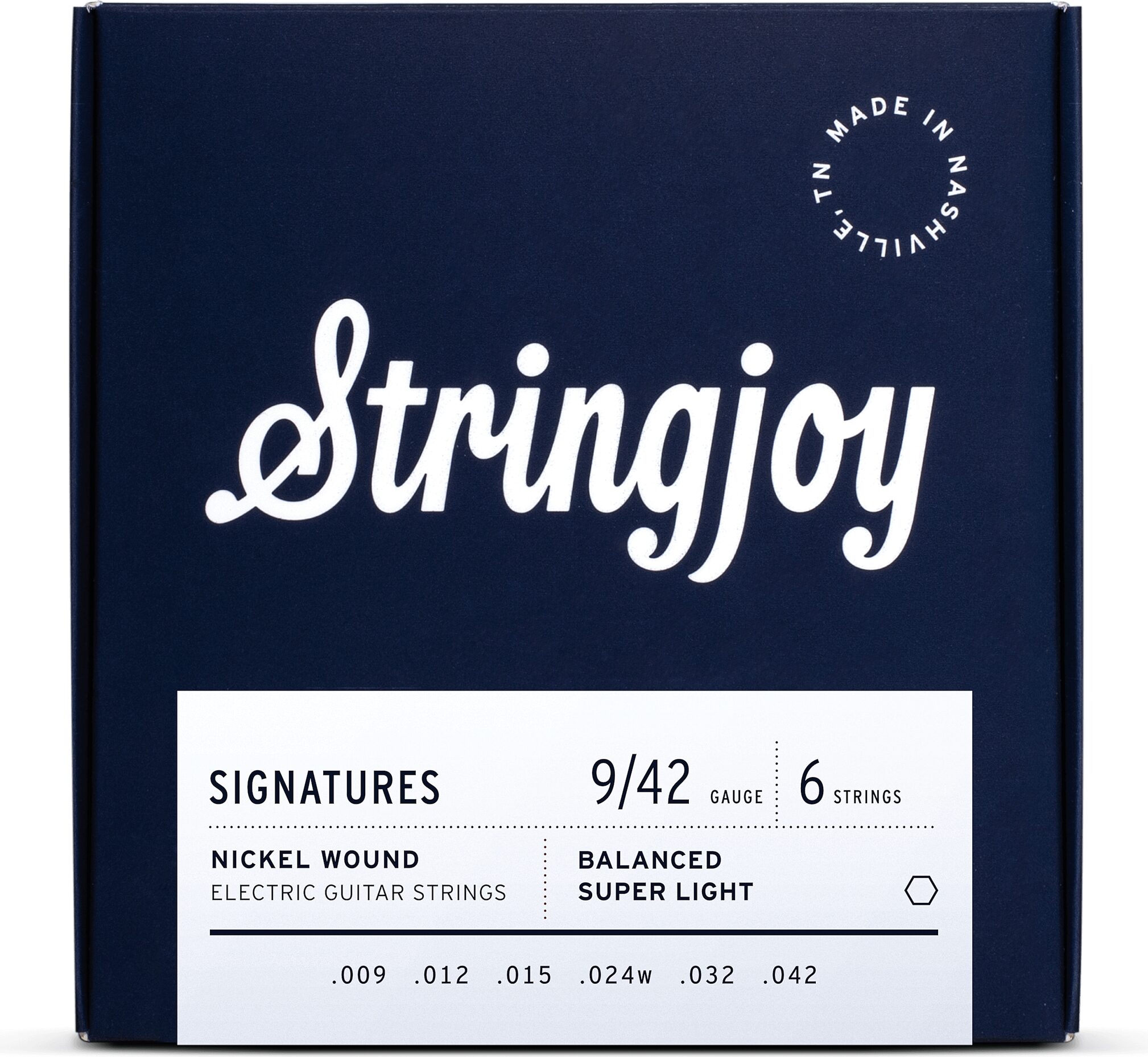 Stringjoy SJ-BAL Signatures Balanced Nickel Wound Electric Guitar Strings