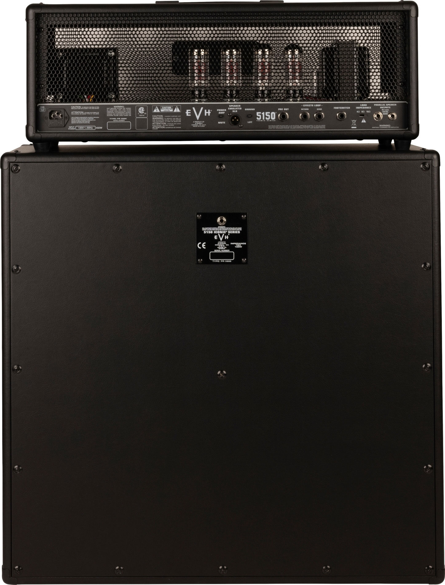 EVH Eddie Van Halen 5150 Iconic Series Tube Amplifier Head (80 Watts) 5 EVH Eddie Van Halen 5150 Iconic Series Tube Amplifier Head (80 Watts)