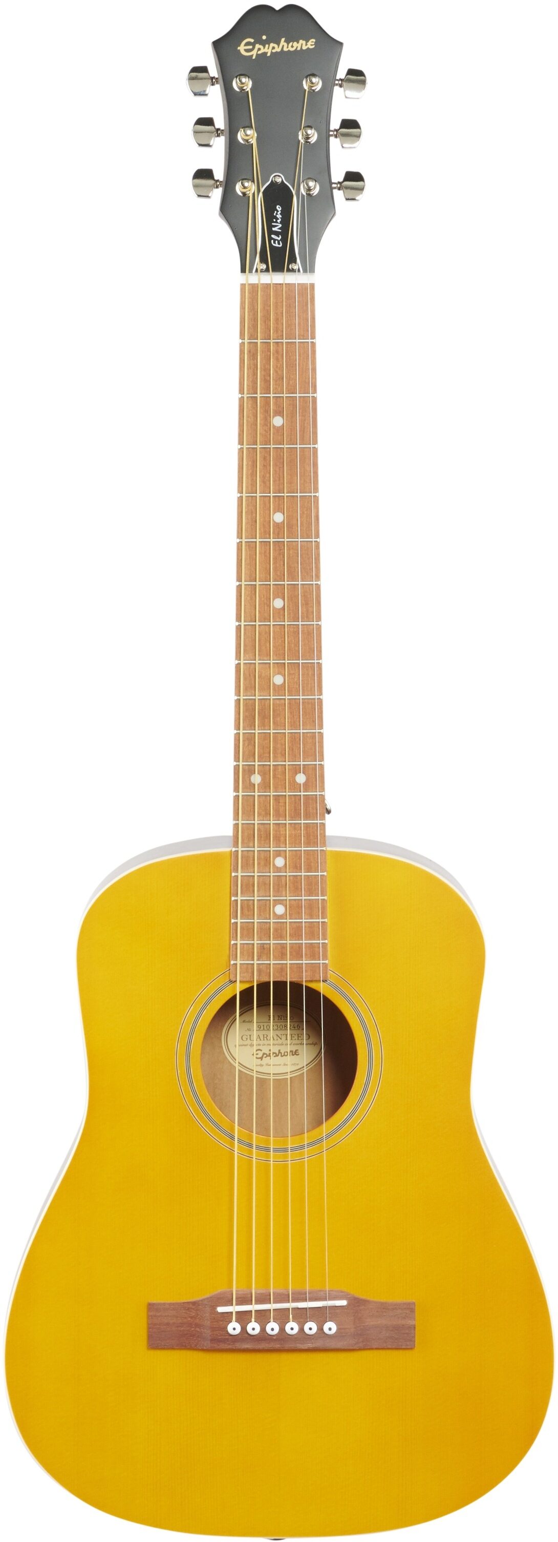 Epiphone El Nino Travel Acoustic Guitar (with Gig Bag) 2 Epiphone El Nino Travel Acoustic Guitar (with Gig Bag)