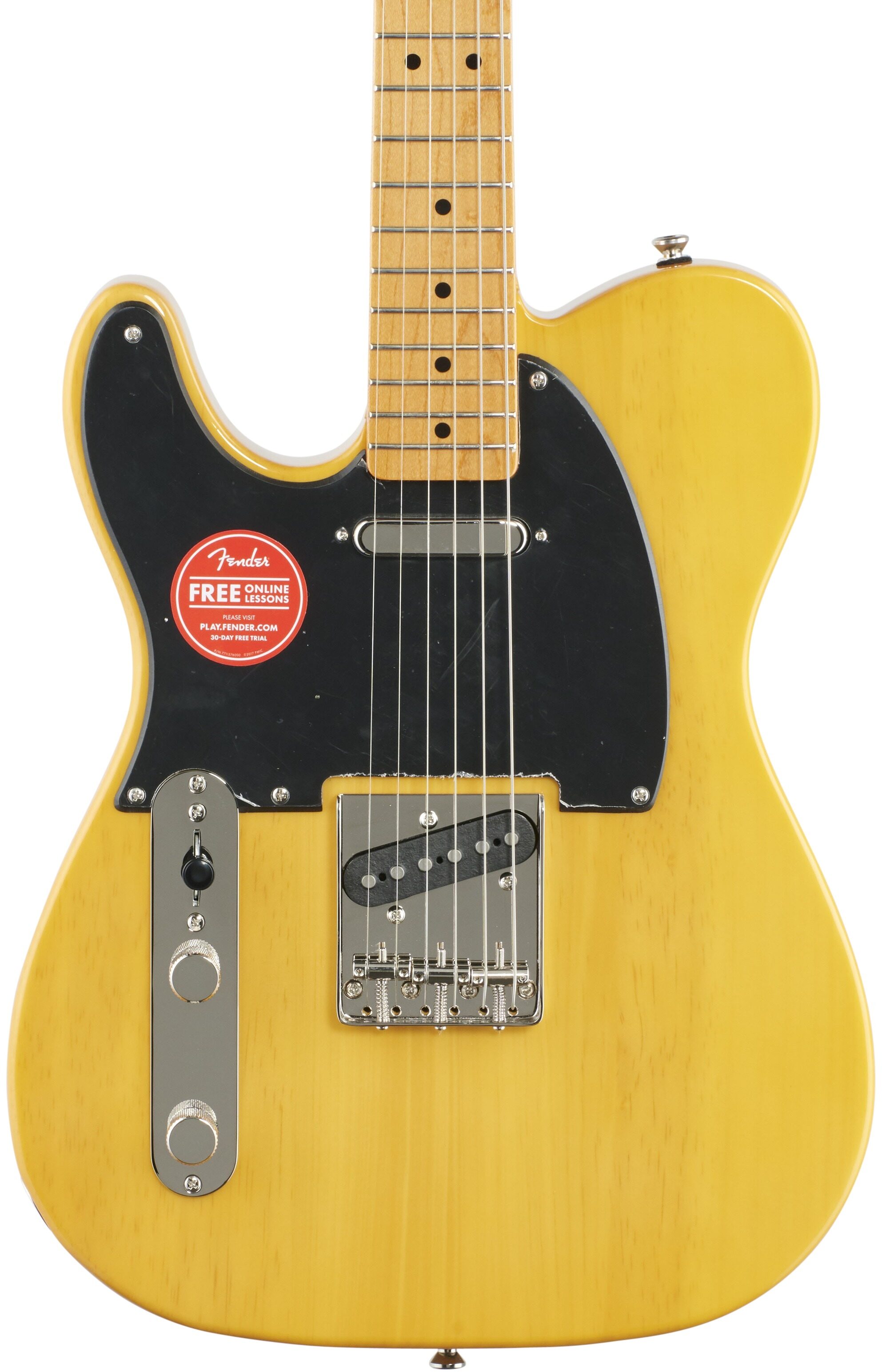 Squier Classic Vibe '50s Telecaster Electric Guitar, Left-Handed (with Maple Fingerboard)