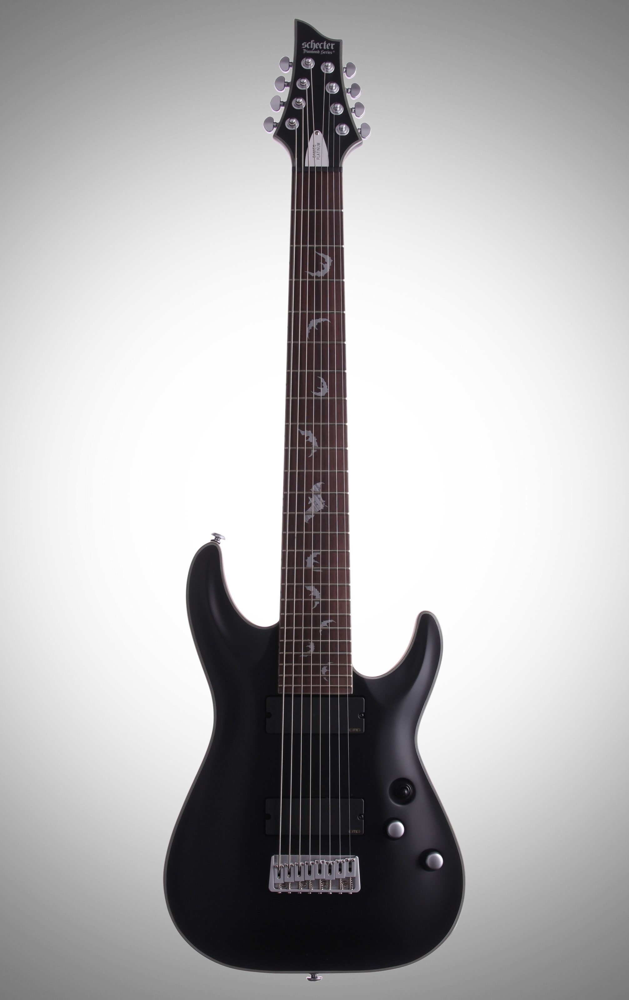 Schecter Damien Platinum 8 Electric Guitar, 8-String