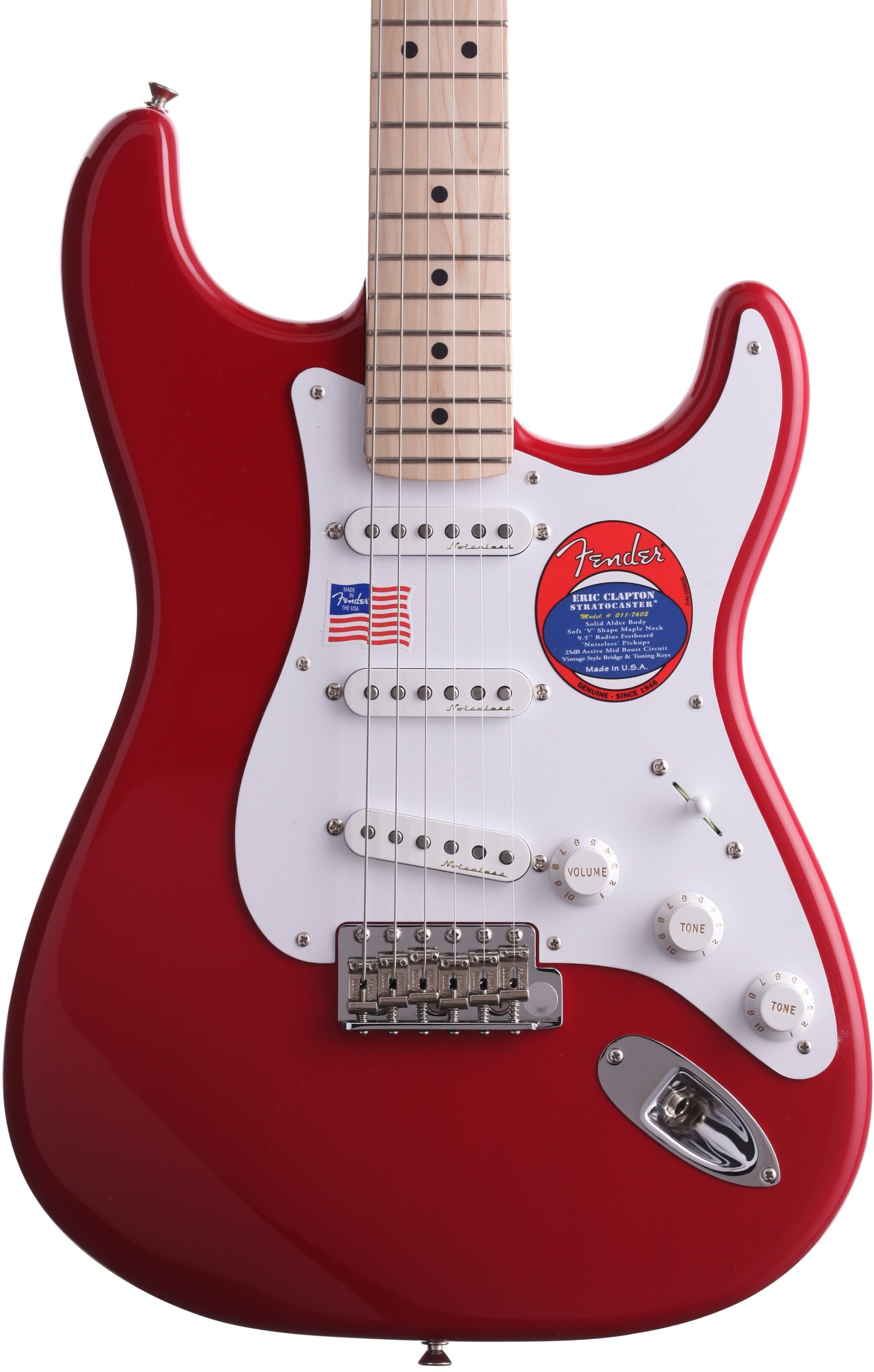 Fender Eric Clapton Artist Series Stratocaster (Maple with Case) 1 Fender Eric Clapton Artist Series Stratocaster (Maple with Case)