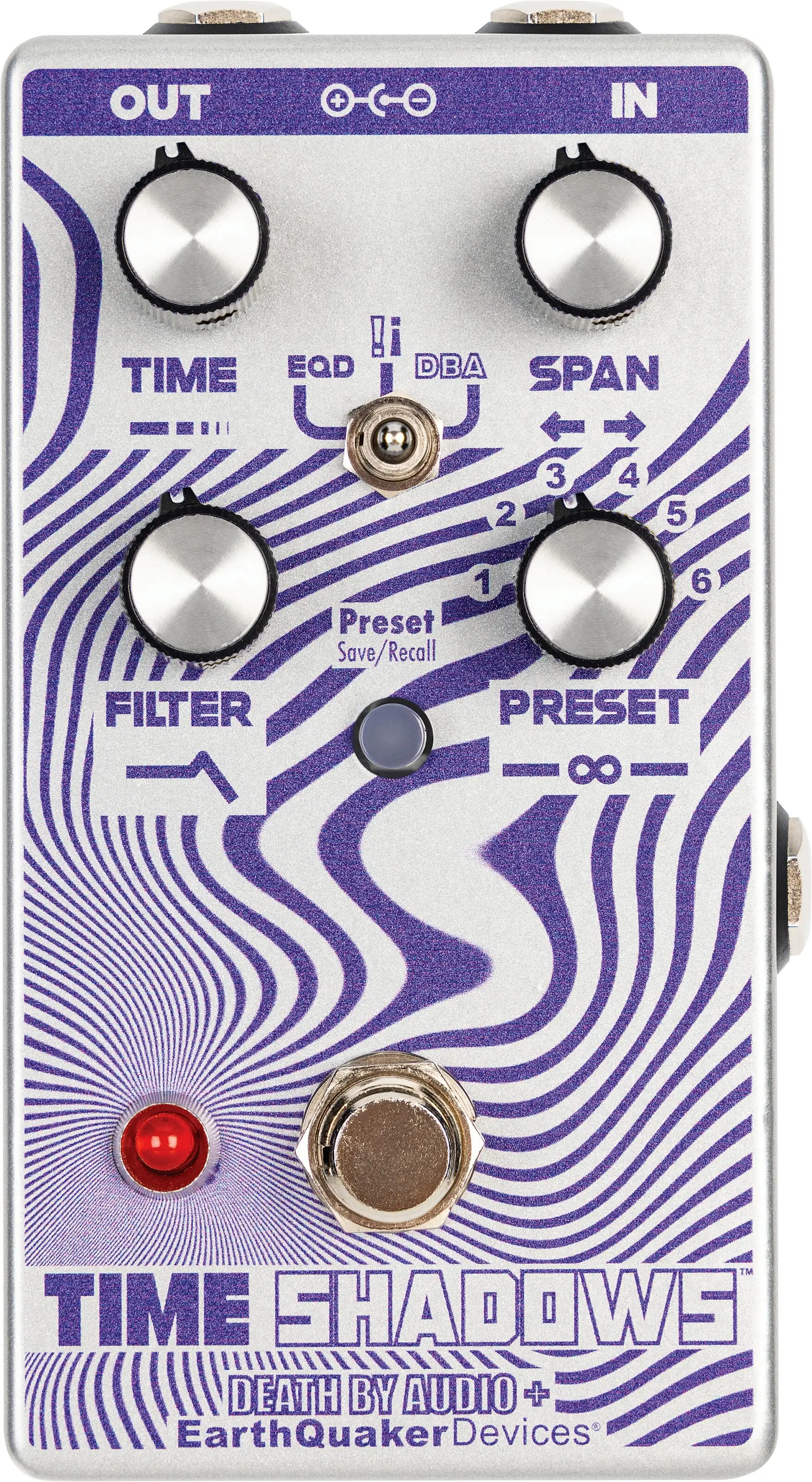 EarthQuaker Devices x Death By Audio Time Shadows V2 Pedal 2 EarthQuaker Devices x Death By Audio Time Shadows V2 Pedal