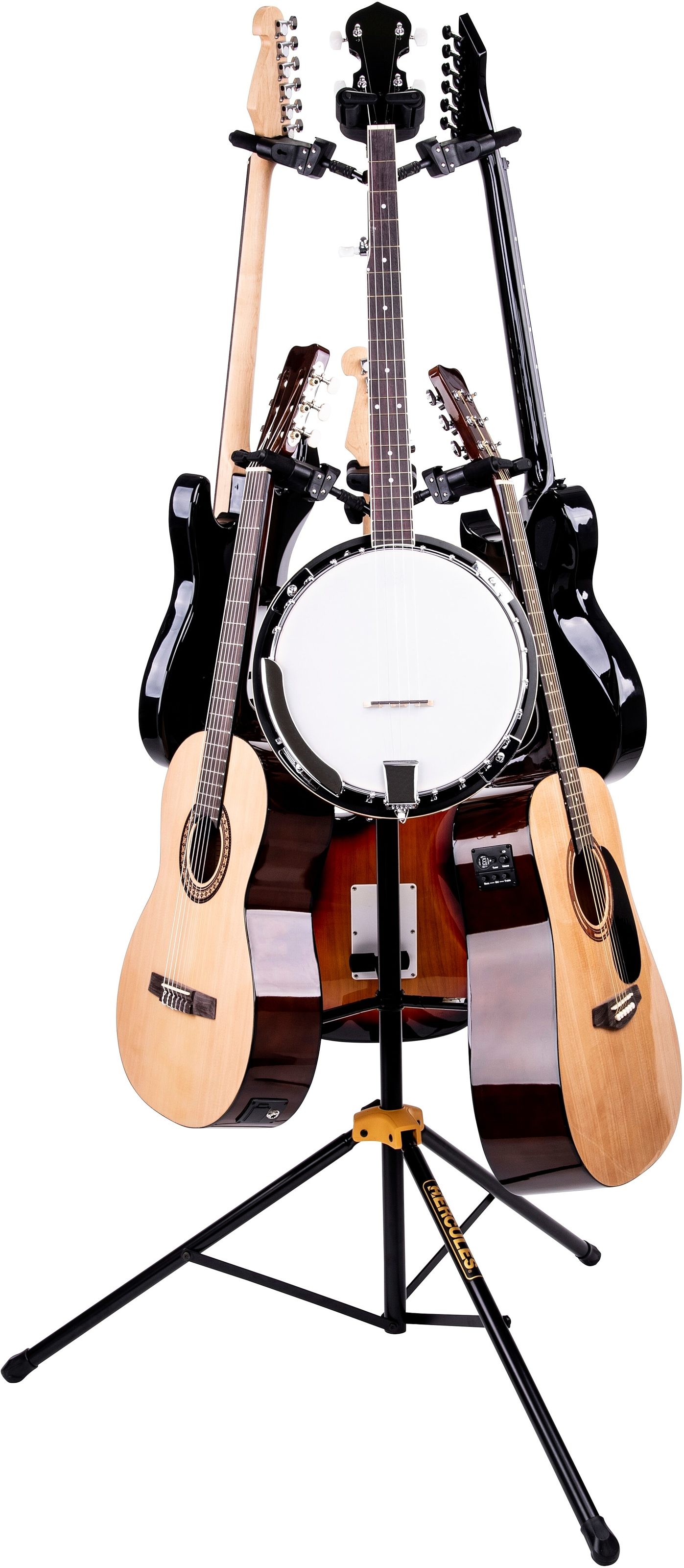 Hercules GS526B PLUS Auto Grip 6 Guitar Stand 2 Hercules GS526B PLUS Auto Grip 6 Guitar Stand