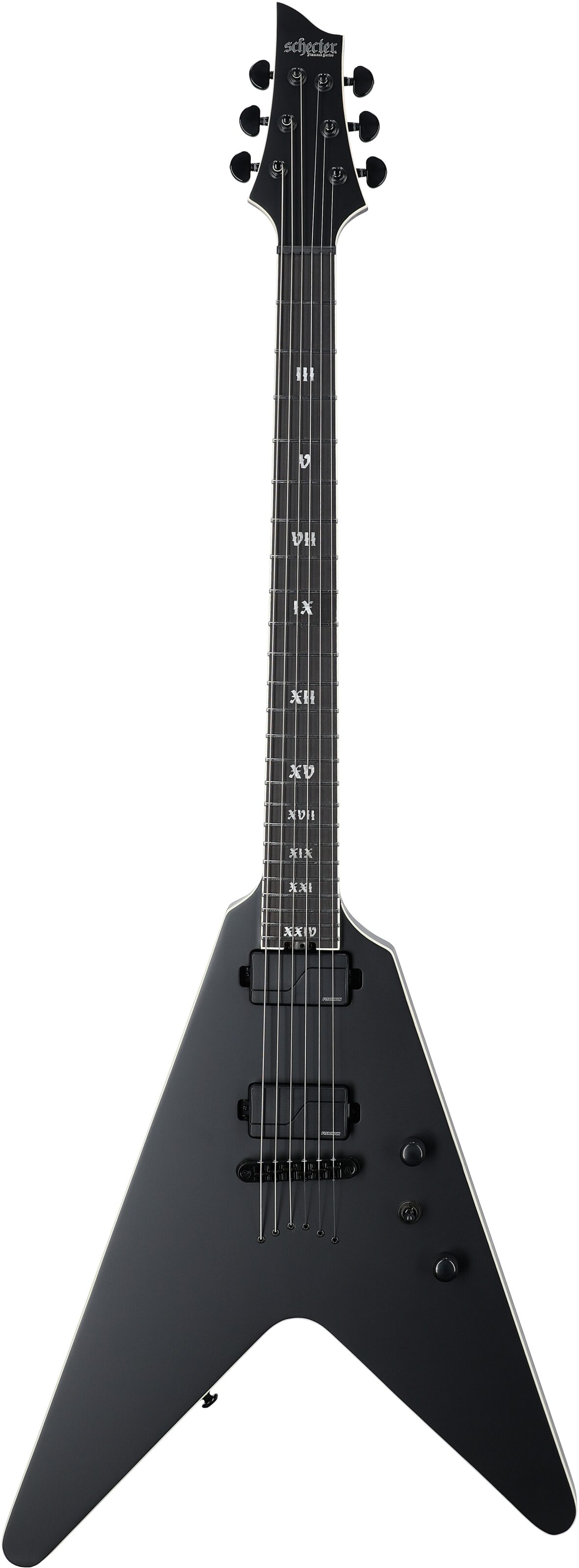 Schecter V-1 SLS Elite Electric Guitar 2 Schecter V-1 SLS Elite Electric Guitar