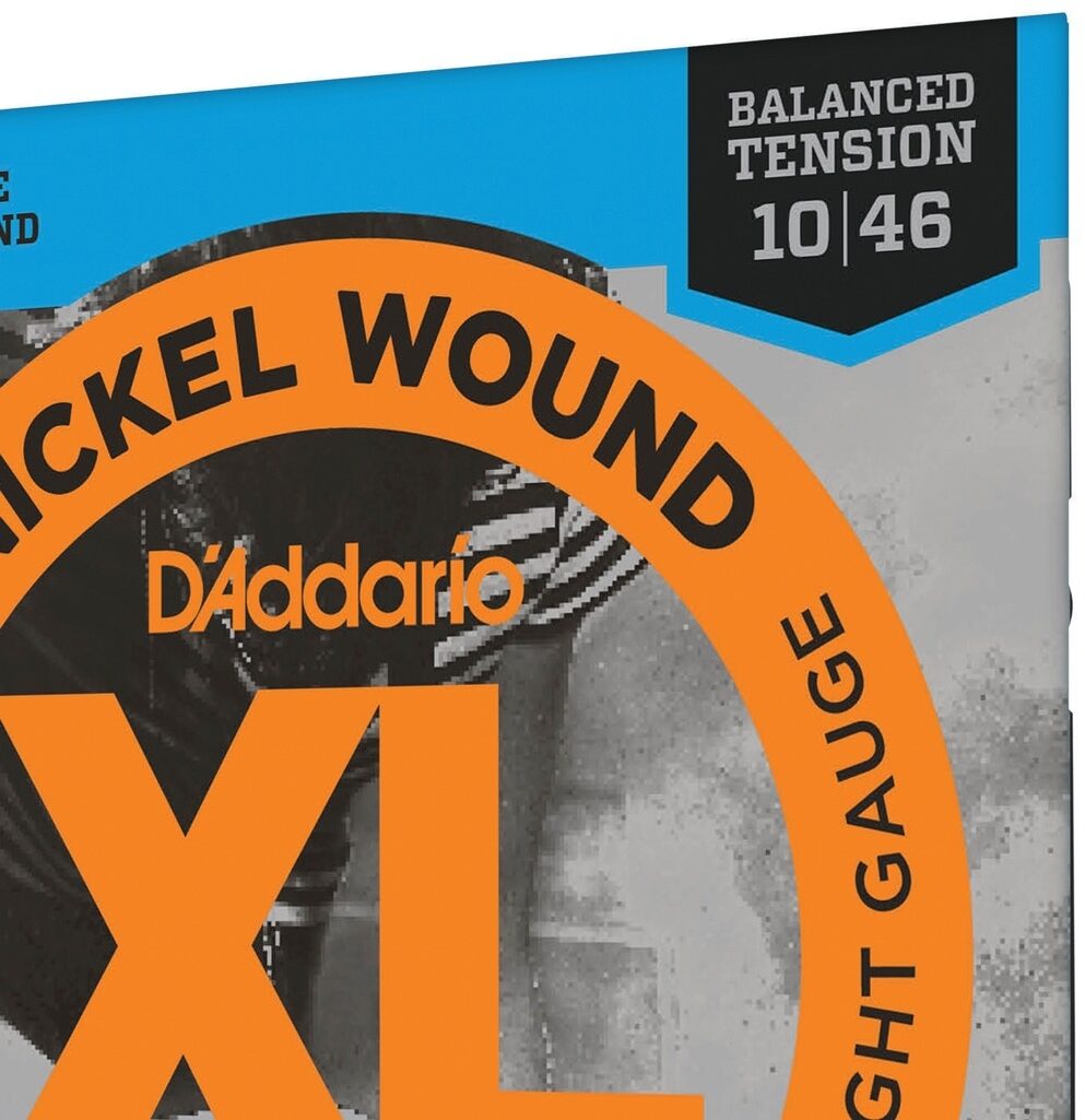 D'Addario XL Nickel Wound Balanced Tension Electric Guitar Strings 2 D'Addario XL Nickel Wound Balanced Tension Electric Guitar Strings