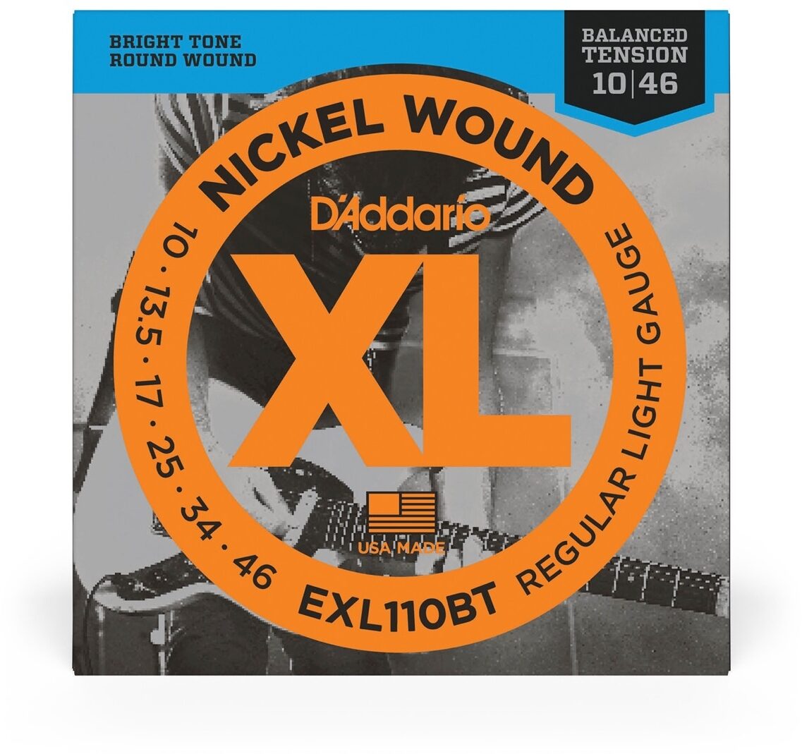 D'Addario XL Nickel Wound Balanced Tension Electric Guitar Strings 4 D'Addario XL Nickel Wound Balanced Tension Electric Guitar Strings