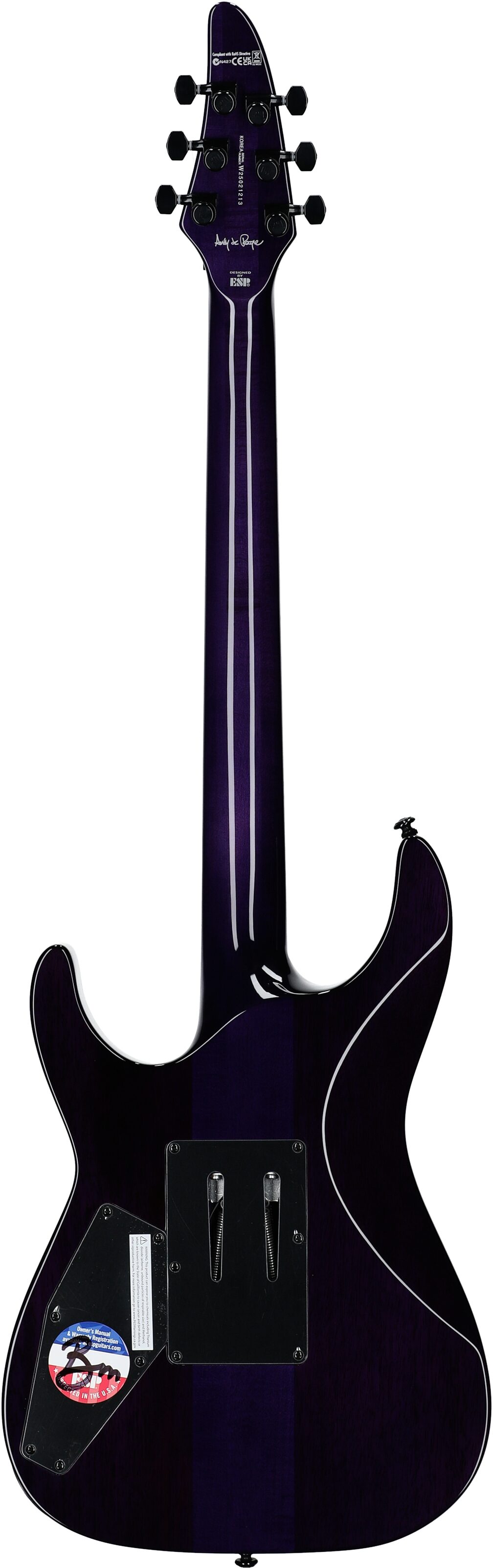 ESP LTD Andy LaRocque ALR-II Electric Guitar (with Case) 4 ESP LTD Andy LaRocque ALR-II Electric Guitar (with Case)