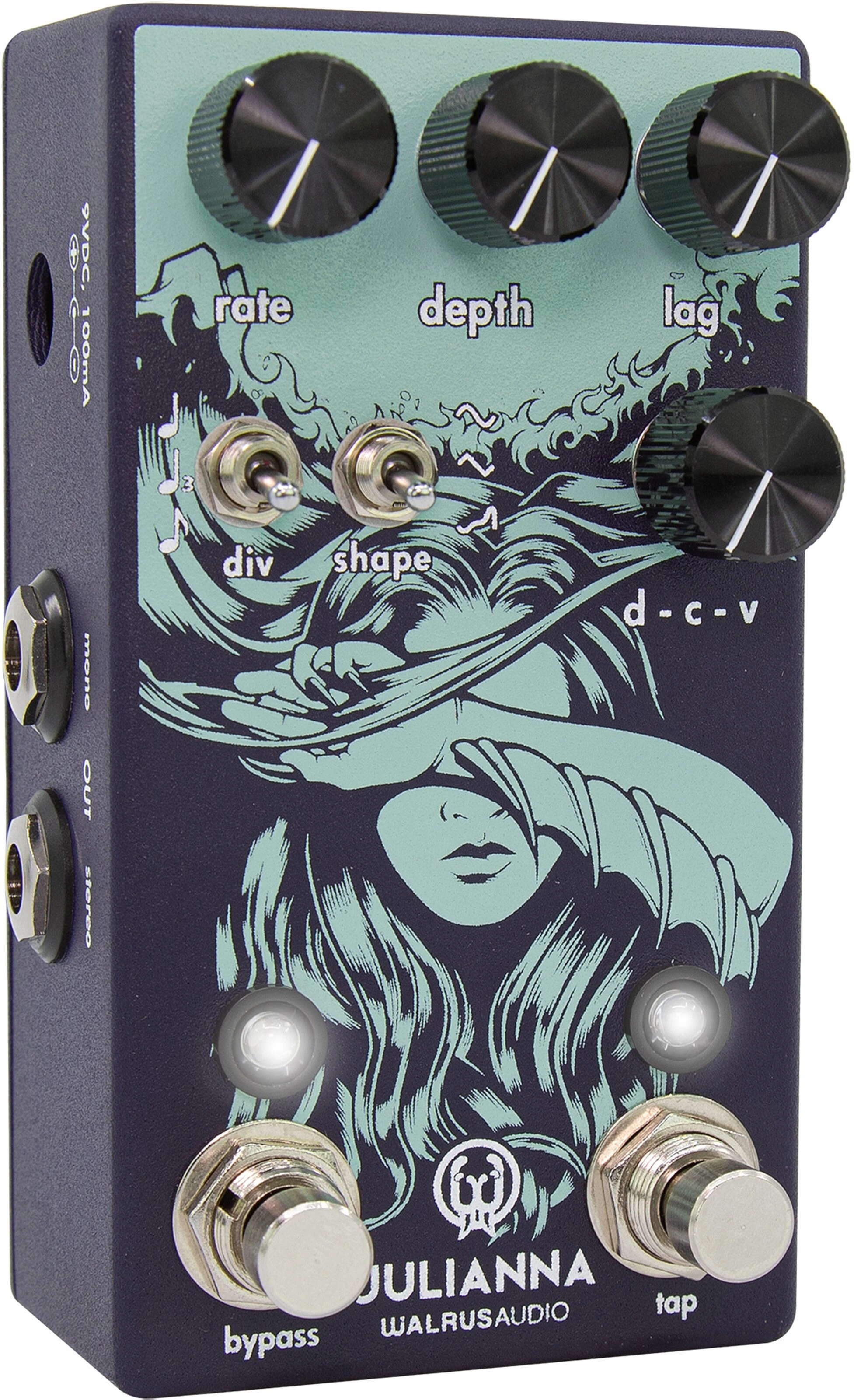 Walrus Audio Julianna Deluxe Chorus Vibrato Pedal 3 Walrus Audio Julianna Deluxe Chorus Vibrato Pedal