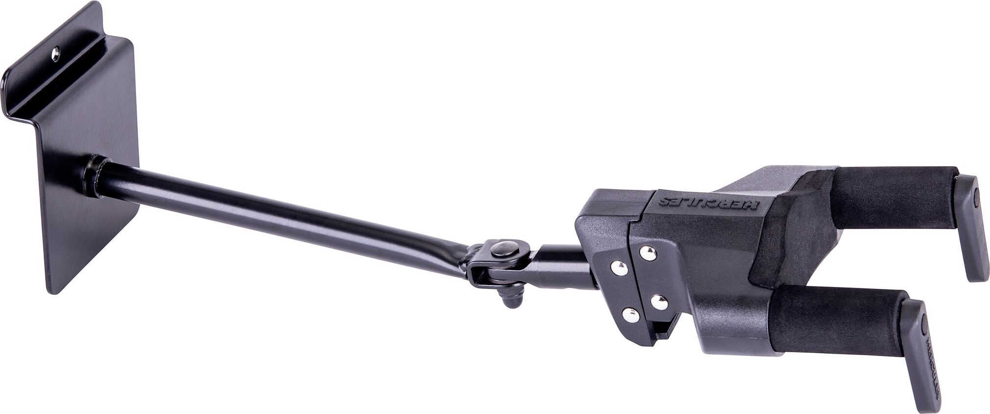 Hercules GSP40SB Plus AutoGrip Guitar Hanger, Slat Wall Mount