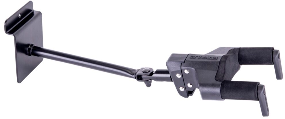 Hercules GSP40SB Plus AutoGrip Guitar Hanger, Slat Wall Mount 3 Hercules GSP40SB Plus AutoGrip Guitar Hanger, Slat Wall Mount