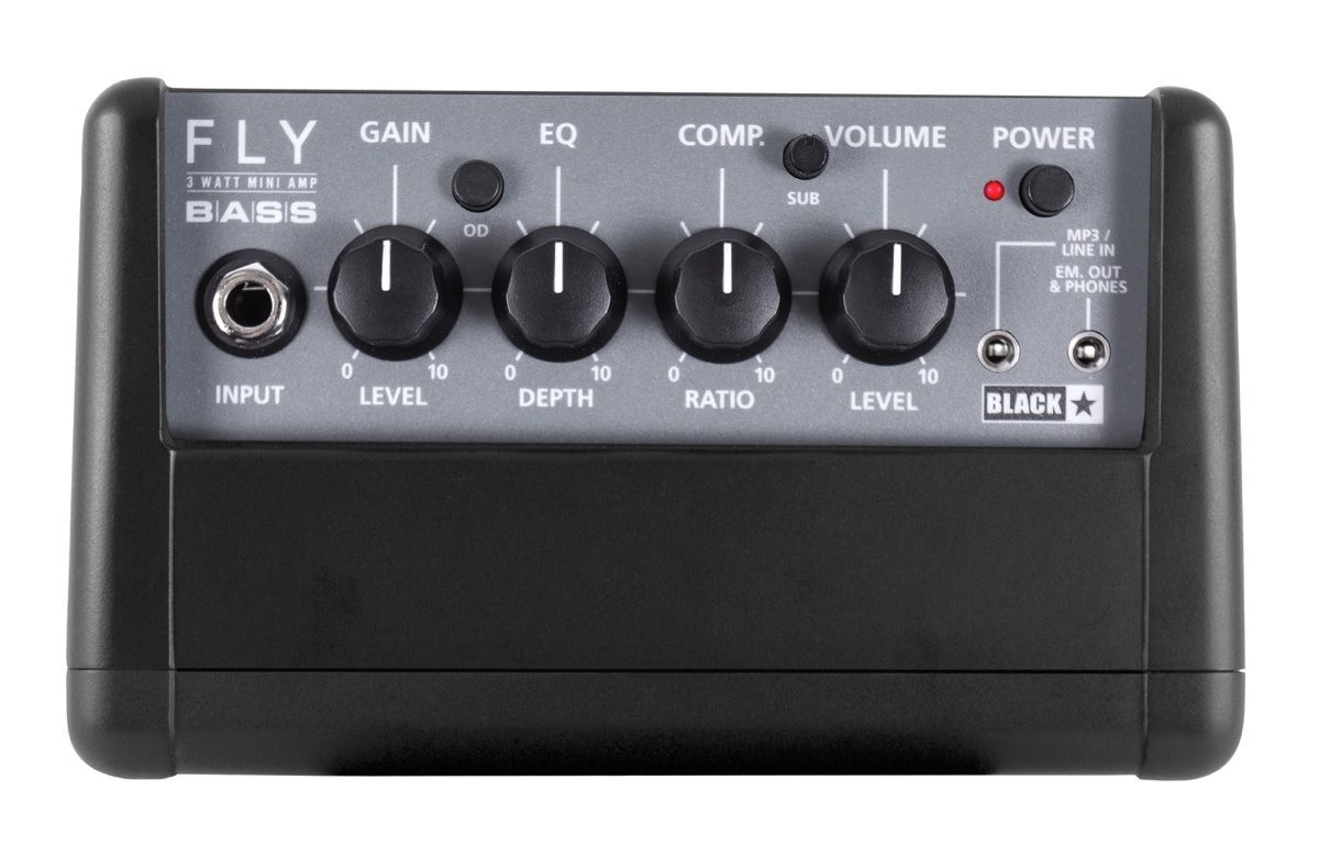 Blackstar Fly 3 Mini Bass Guitar Amplifier (3 Watts) 3 Blackstar Fly 3 Mini Bass Guitar Amplifier (3 Watts)