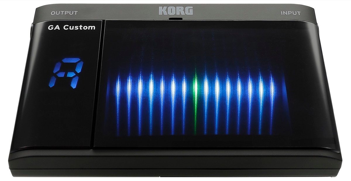 Korg GA Custom Guitar Tuner with 3D Visual Meter 2 Korg GA Custom Guitar Tuner with 3D Visual Meter