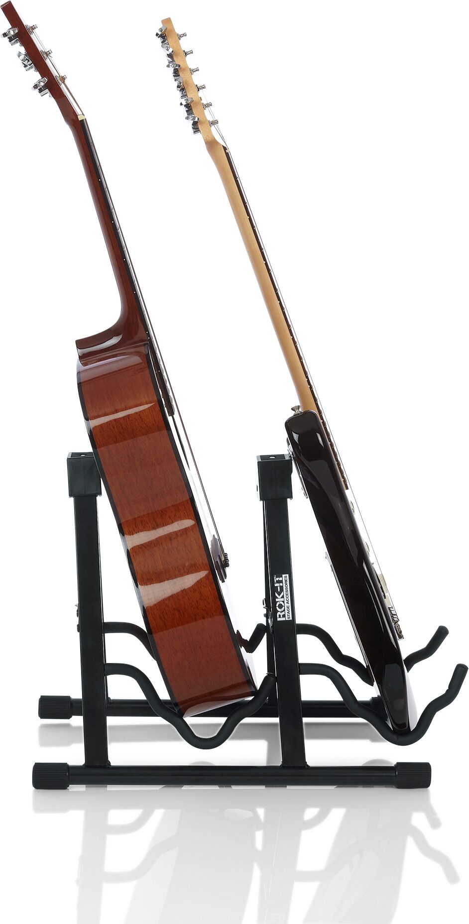 Gator RI-GTRAU2X Rok-it Double A-Frame 2-Guitar Stand 6 Gator RI-GTRAU2X Rok-it Double A-Frame 2-Guitar Stand