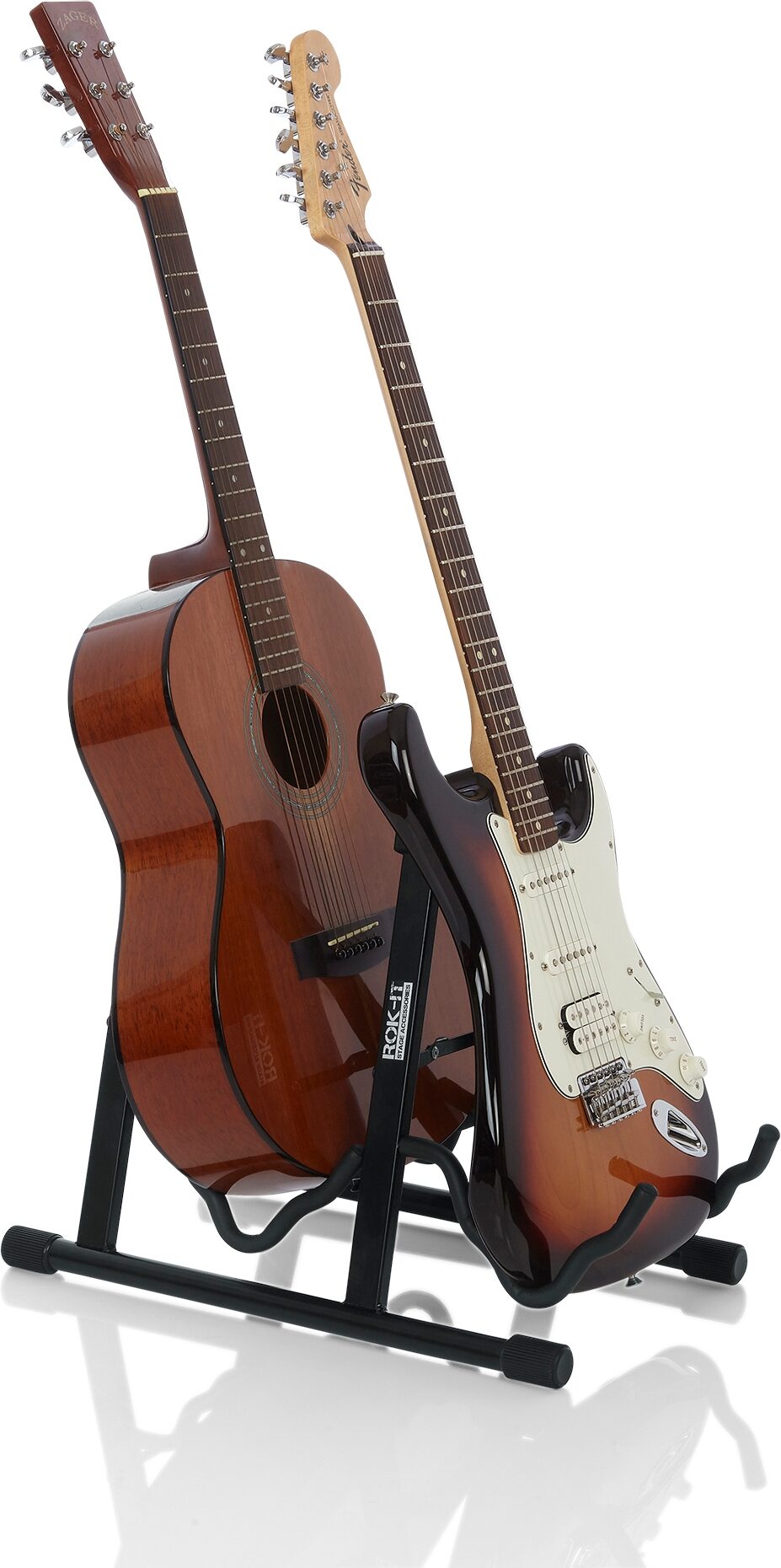 Gator RI-GTRAU2X Rok-it Double A-Frame 2-Guitar Stand 7 Gator RI-GTRAU2X Rok-it Double A-Frame 2-Guitar Stand