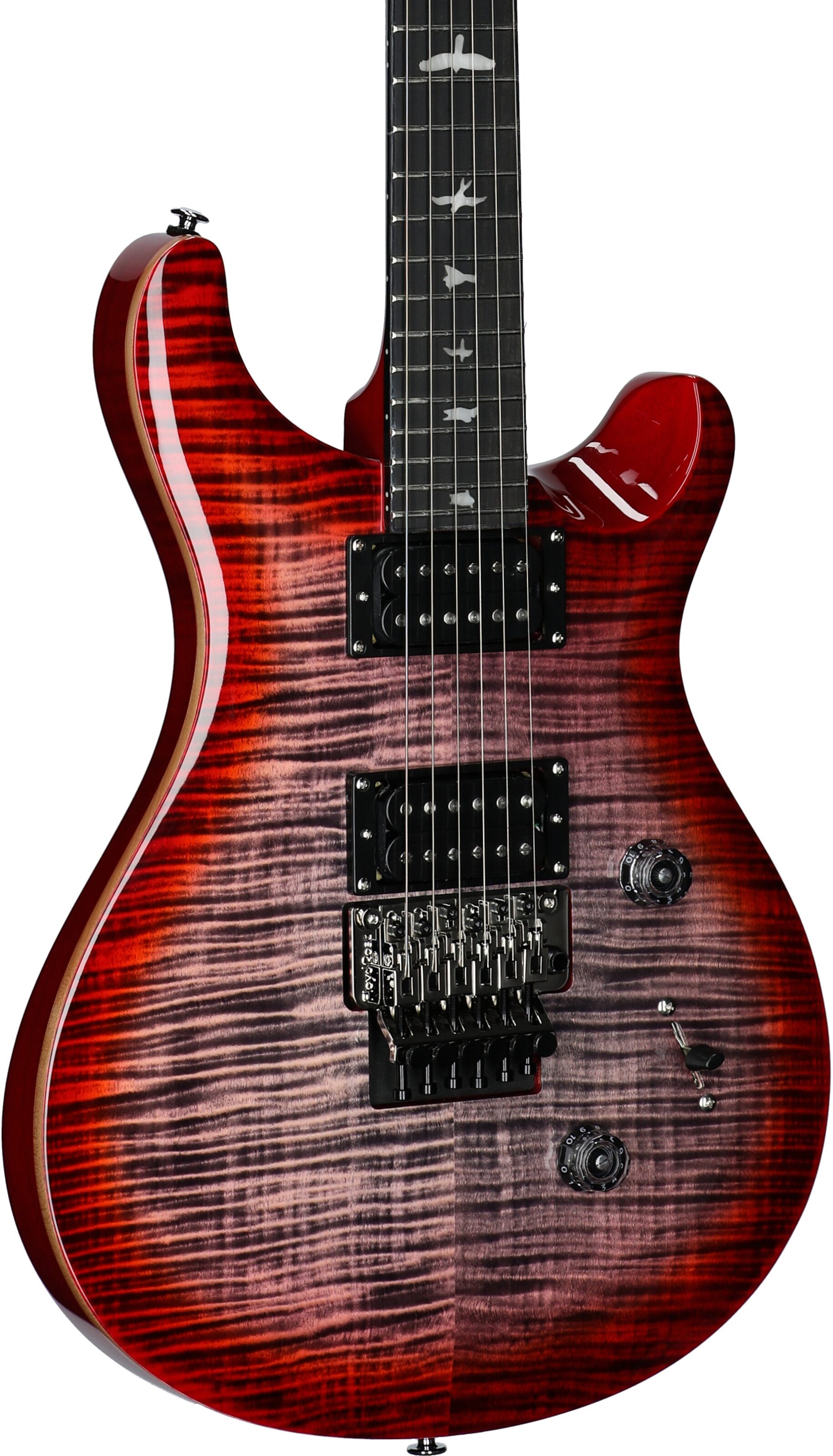 PRS Paul Reed Smith SE Custom 24 Electric Guitar with Floyd Rose (with Gig Bag) 3 PRS Paul Reed Smith SE Custom 24 Electric Guitar with Floyd Rose (with Gig Bag)