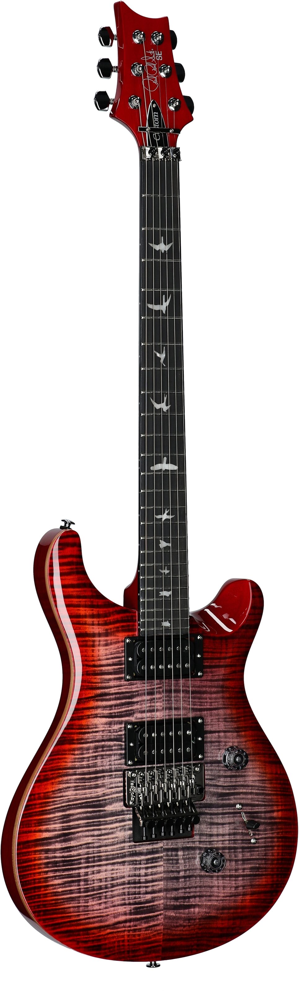 PRS Paul Reed Smith SE Custom 24 Electric Guitar with Floyd Rose (with Gig Bag) 6 PRS Paul Reed Smith SE Custom 24 Electric Guitar with Floyd Rose (with Gig Bag)