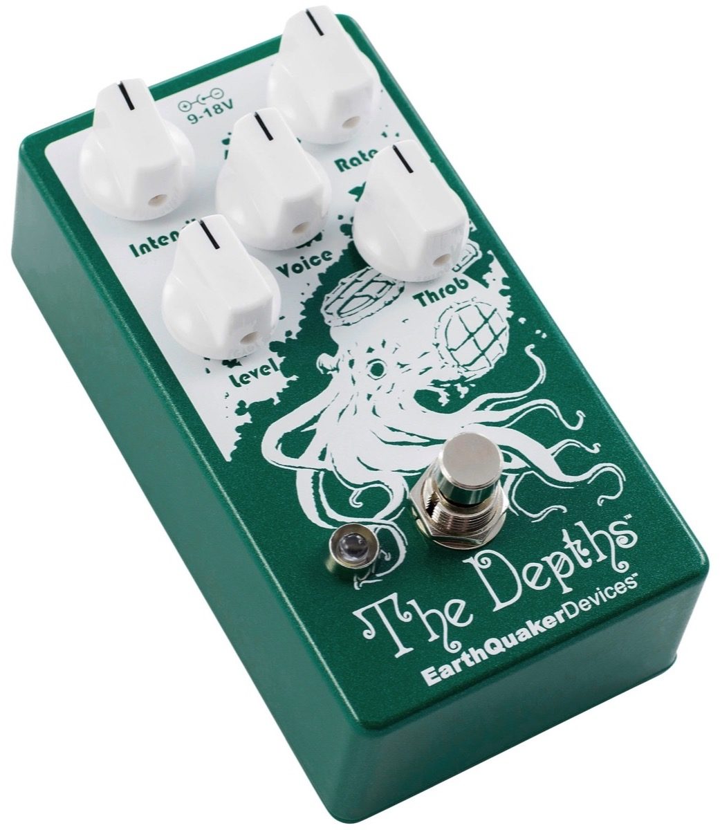 EarthQuaker Devices The Depths V2 Optical Vibe Vibrato Pedal