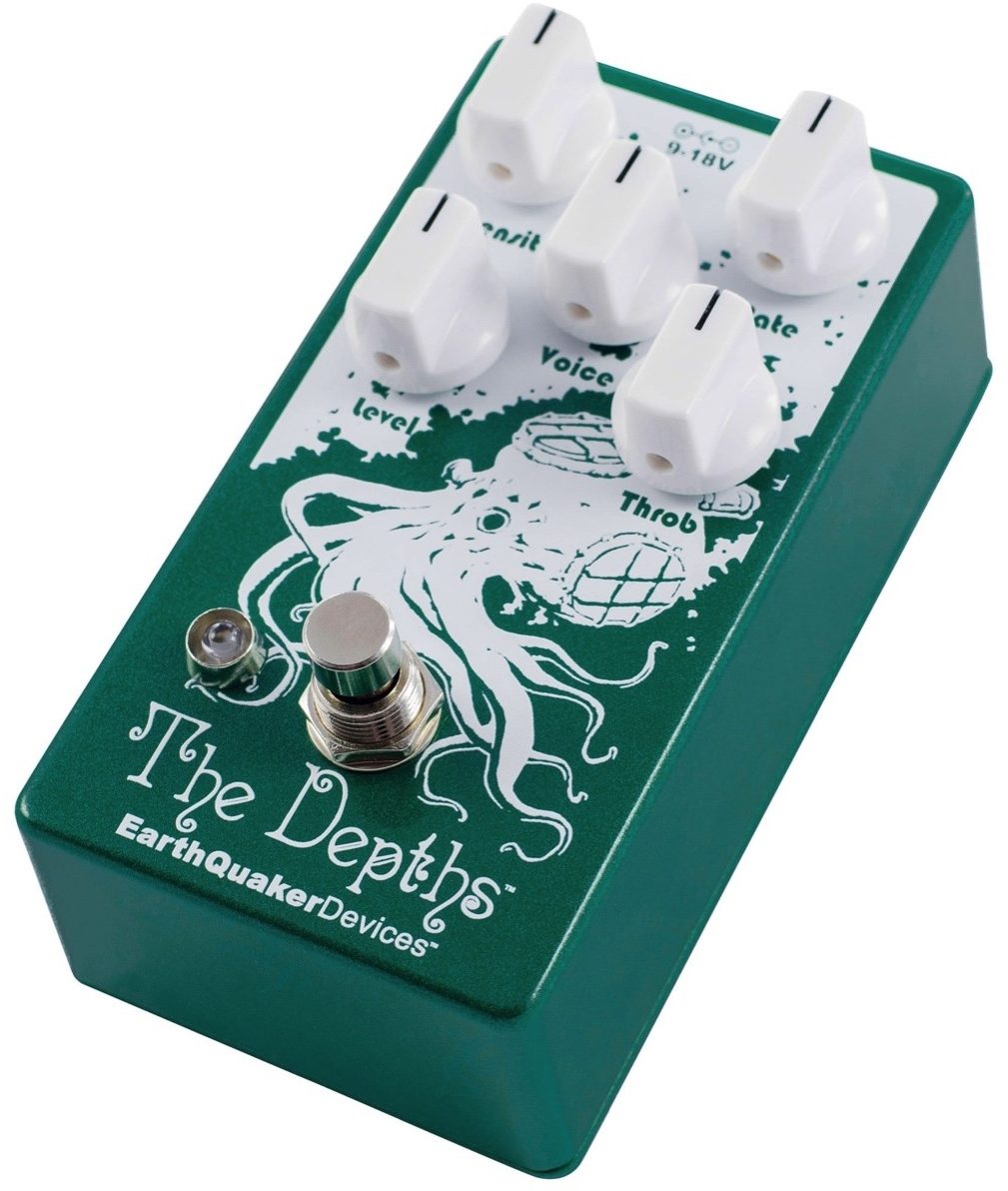 EarthQuaker Devices The Depths V2 Optical Vibe Vibrato Pedal 5 EarthQuaker Devices The Depths V2 Optical Vibe Vibrato Pedal