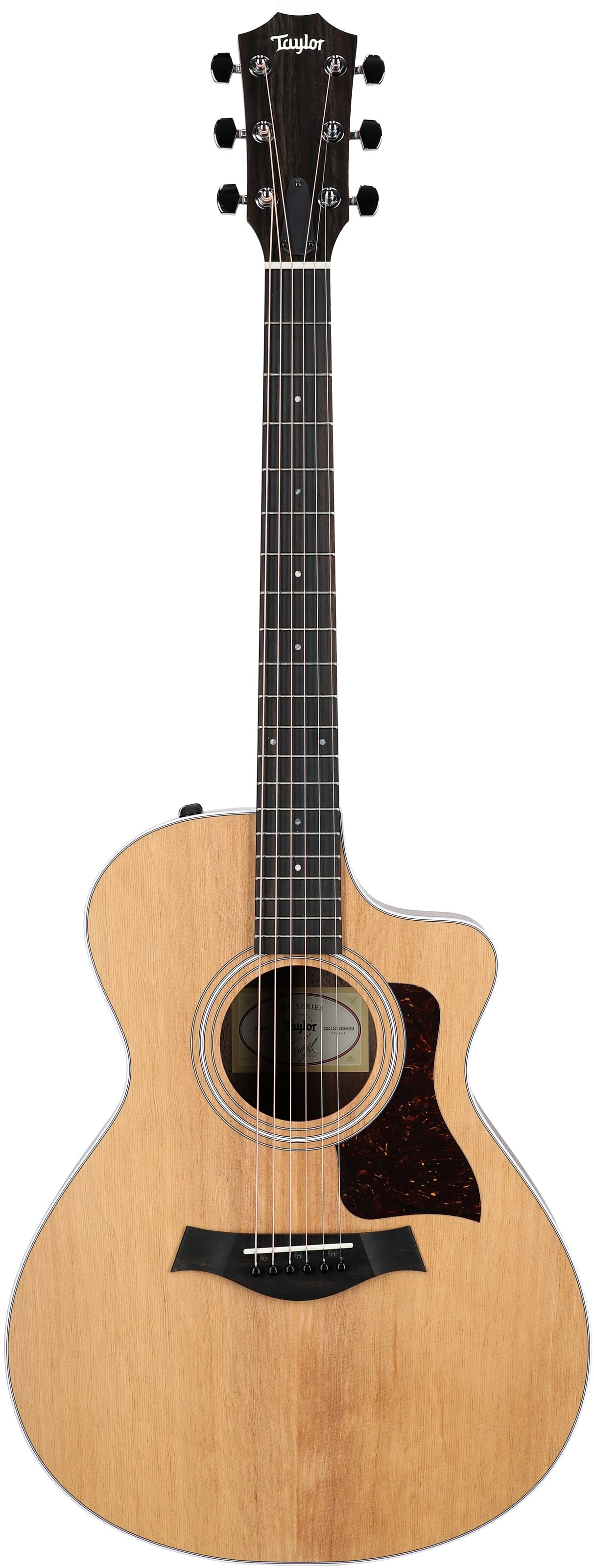 Taylor 212ce-v2 Grand Concert Acoustic-Electric Guitar (with Gig Bag) 2 Taylor 212ce-v2 Grand Concert Acoustic-Electric Guitar (with Gig Bag)