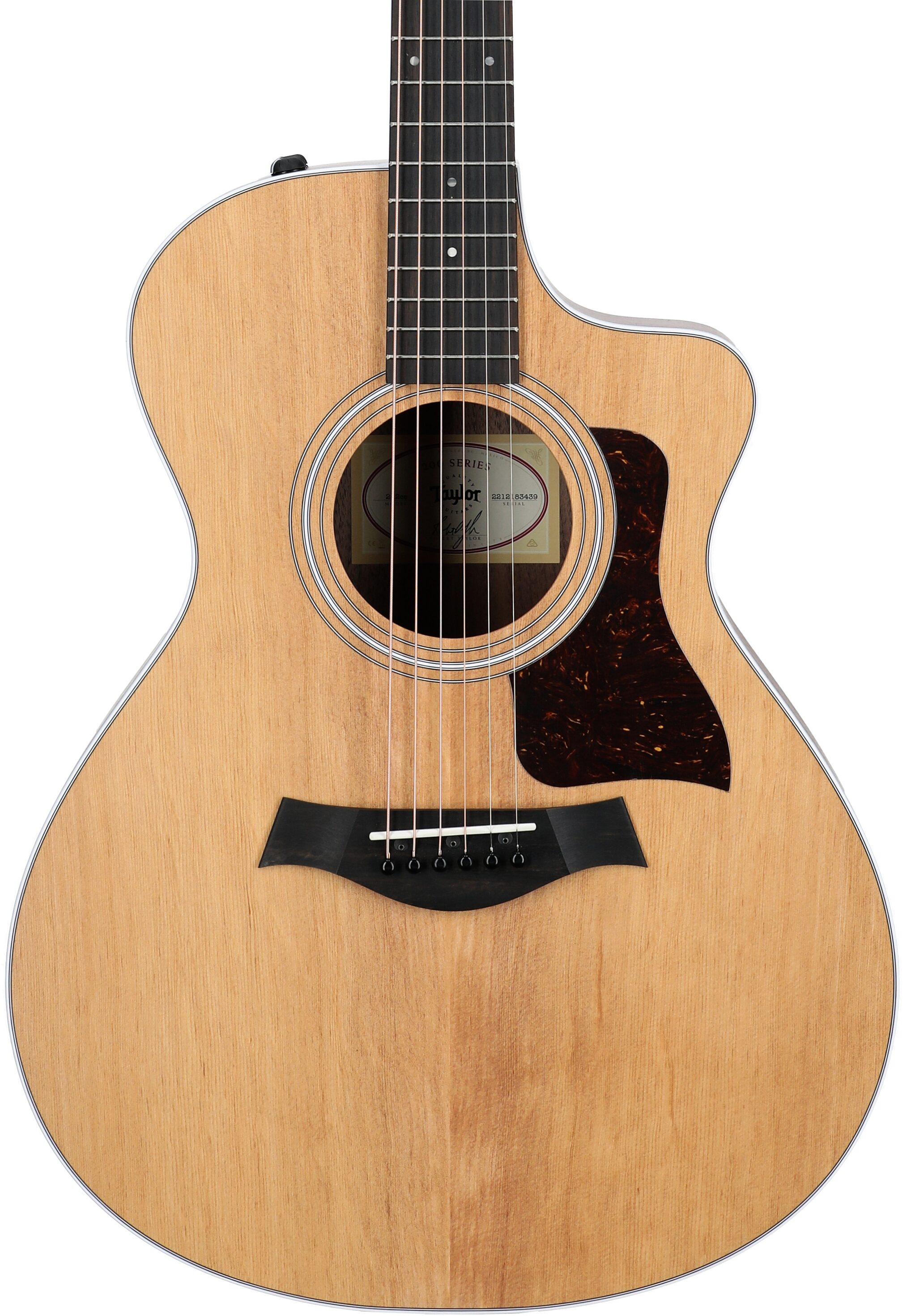 Taylor 212ce-v2 Grand Concert Acoustic-Electric Guitar (with Gig Bag) 5 Taylor 212ce-v2 Grand Concert Acoustic-Electric Guitar (with Gig Bag)