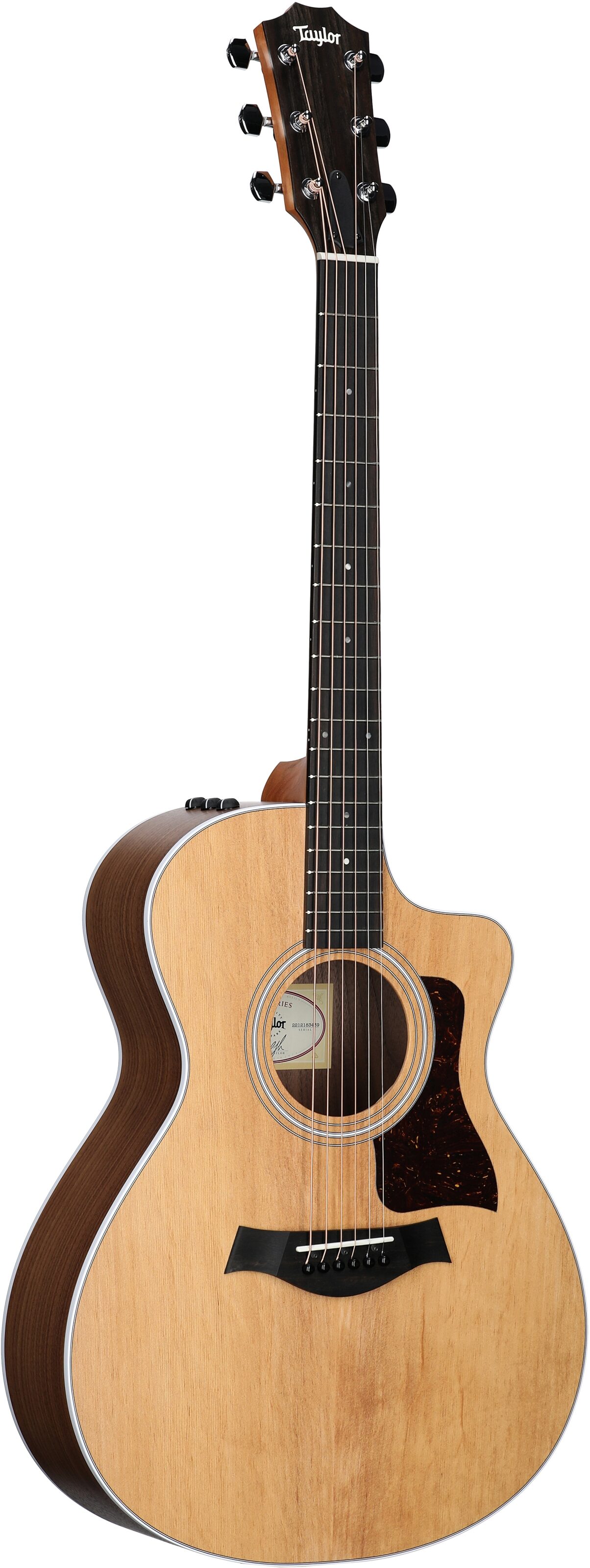 Taylor 212ce-v2 Grand Concert Acoustic-Electric Guitar (with Gig Bag) 6 Taylor 212ce-v2 Grand Concert Acoustic-Electric Guitar (with Gig Bag)