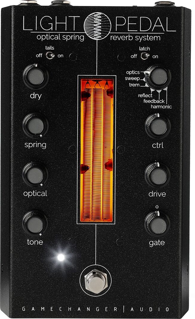 Gamechanger Audio Light Pedal Optical Spring Reverb 1 Gamechanger Audio Light Pedal Optical Spring Reverb