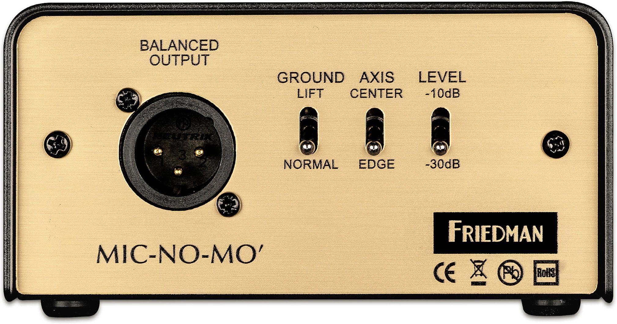 Friedman Mic-No-Mo Passive Guitar Cabinet Emulated DI Box