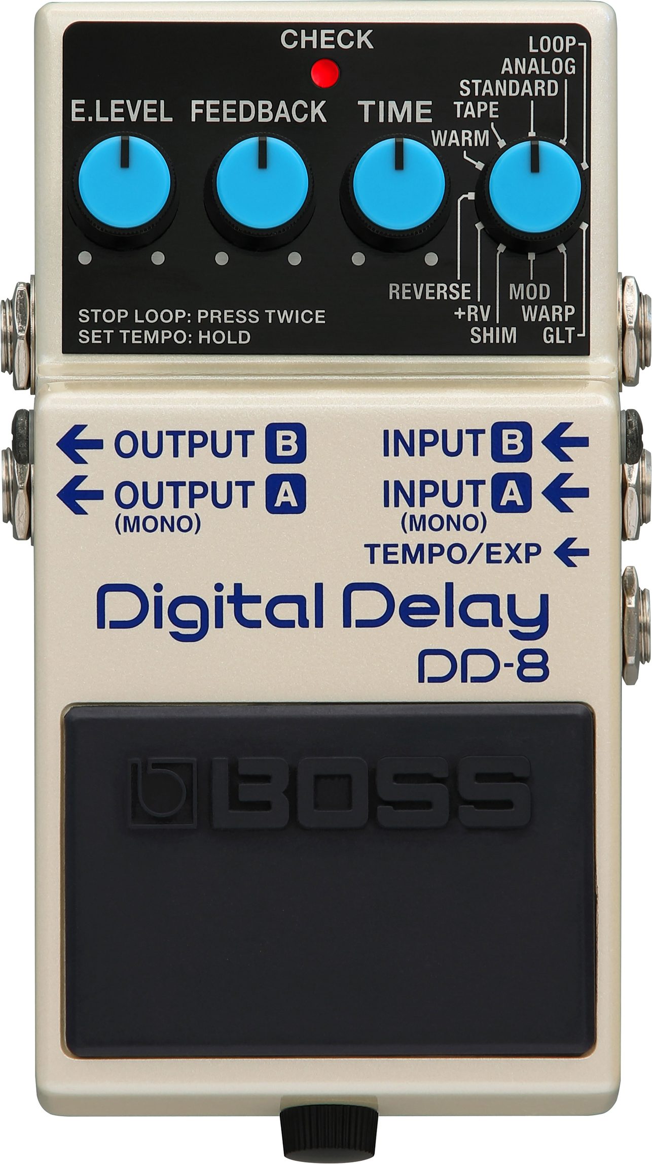 Boss DD-8 Digital Delay Pedal 2 Boss DD-8 Digital Delay Pedal