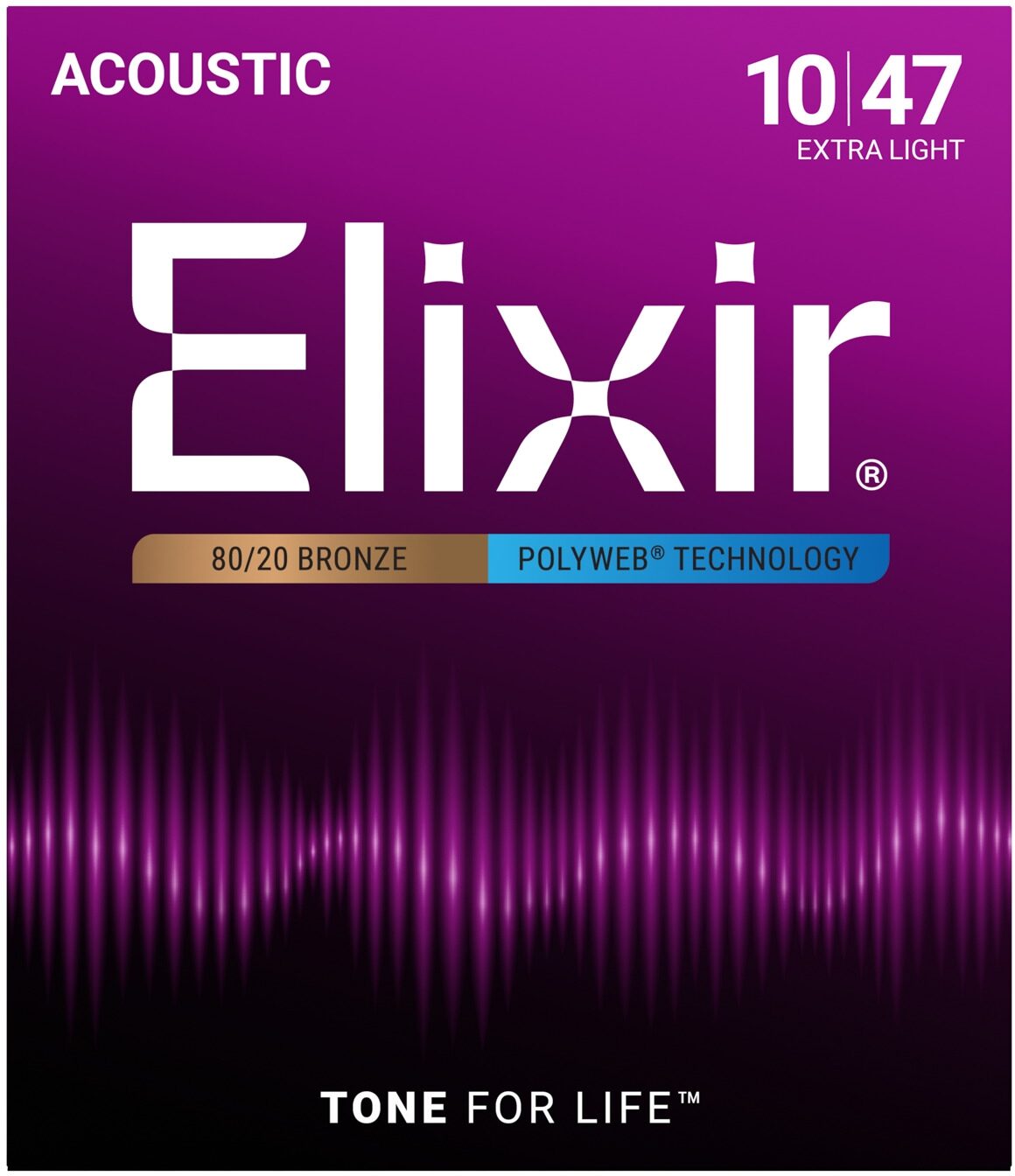 Elixir Polyweb Acoustic Guitar Strings