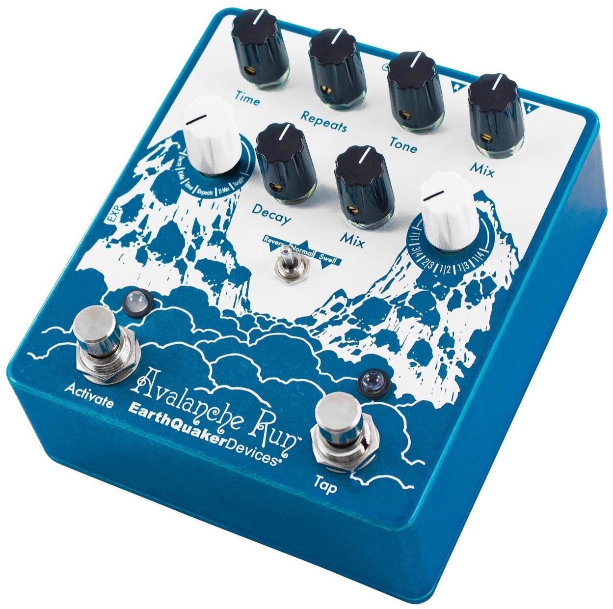 EarthQuaker Devices Avalanche Run V2 Stereo Delay Pedal 4 EarthQuaker Devices Avalanche Run V2 Stereo Delay Pedal
