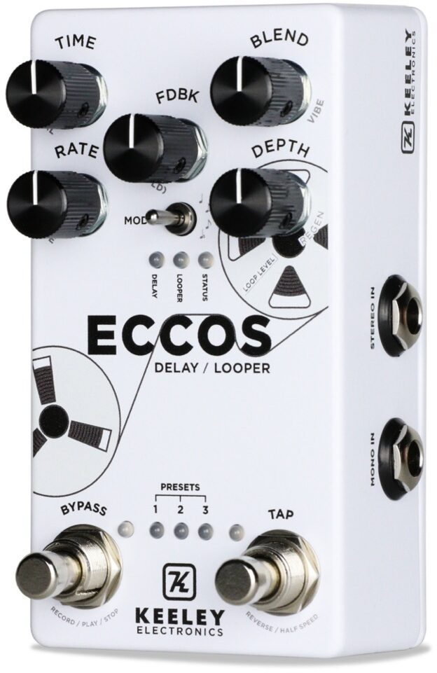 Keeley ECCOS Delay and Looper Pedal 5 Keeley ECCOS Delay and Looper Pedal
