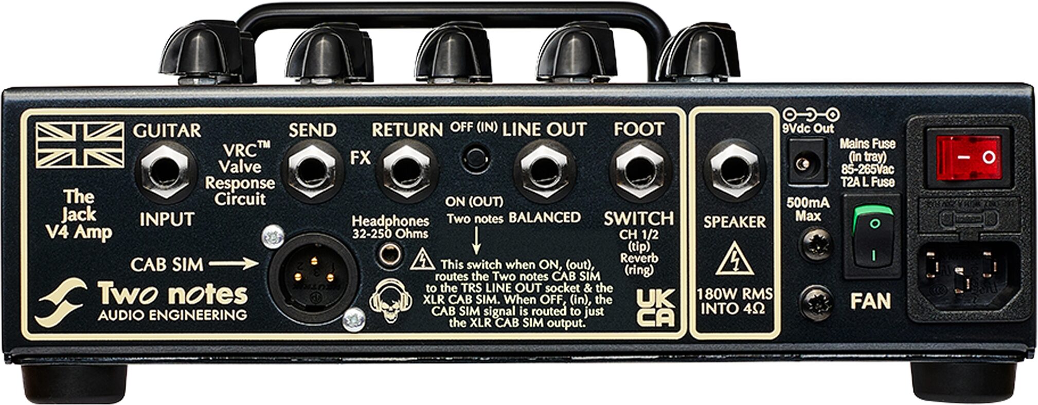 Victory V4 The Jack Pedalboard Amp with Two Notes 3 Victory V4 The Jack Pedalboard Amp with Two Notes