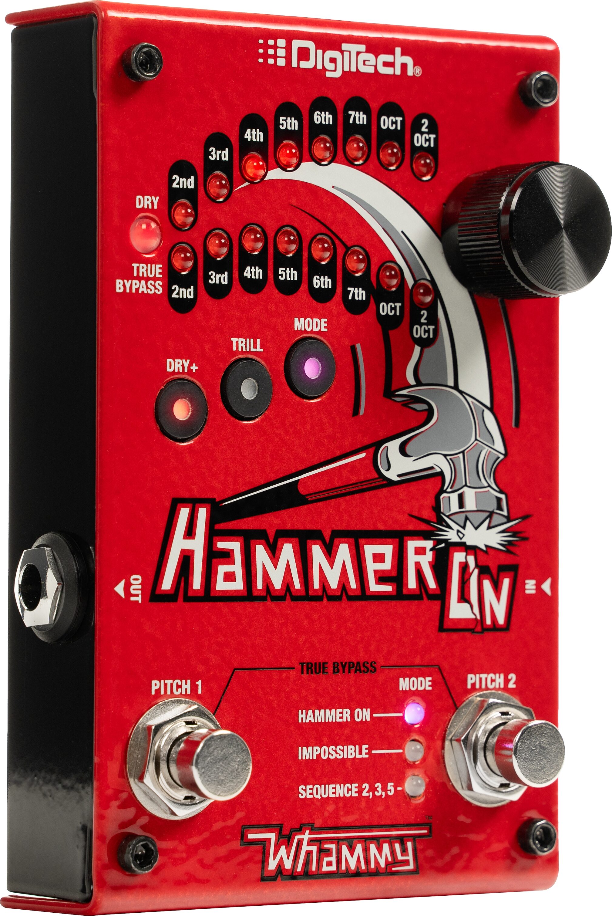 Digitech HammerOn Pitch Octave Pedal 3 Digitech HammerOn Pitch Octave Pedal