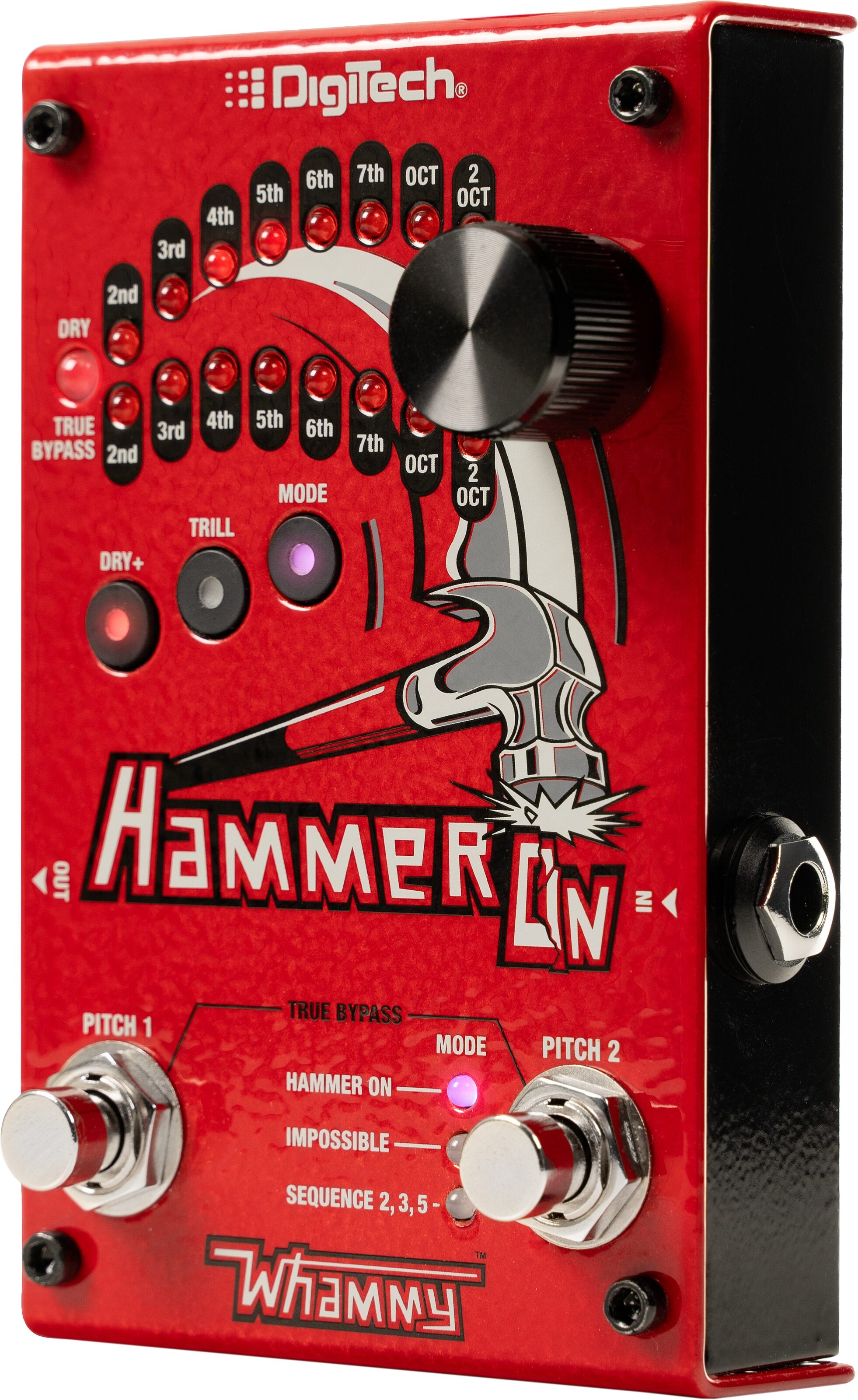 Digitech HammerOn Pitch Octave Pedal 4 Digitech HammerOn Pitch Octave Pedal