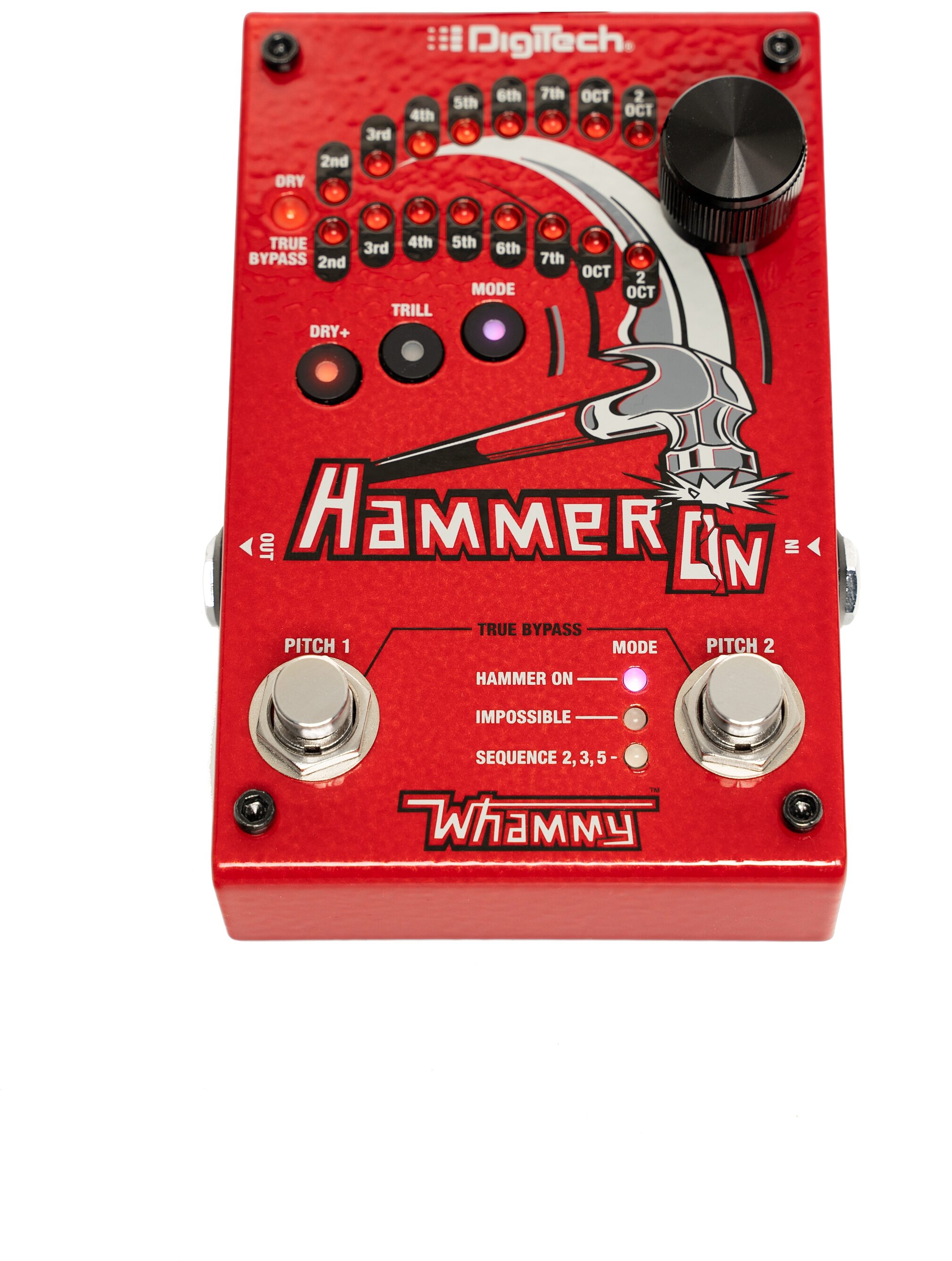 Digitech HammerOn Pitch Octave Pedal 9 Digitech HammerOn Pitch Octave Pedal