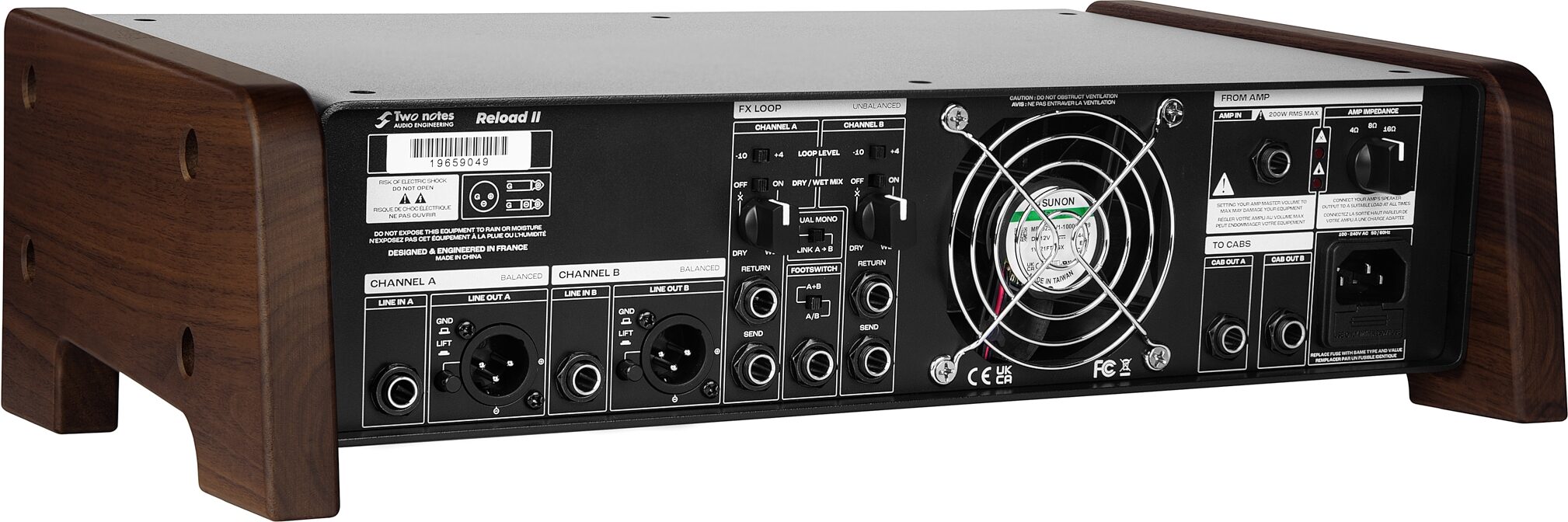 Two Notes Torpedo Reload II Multi-Impedance Reactive Loadbox - ZZounds