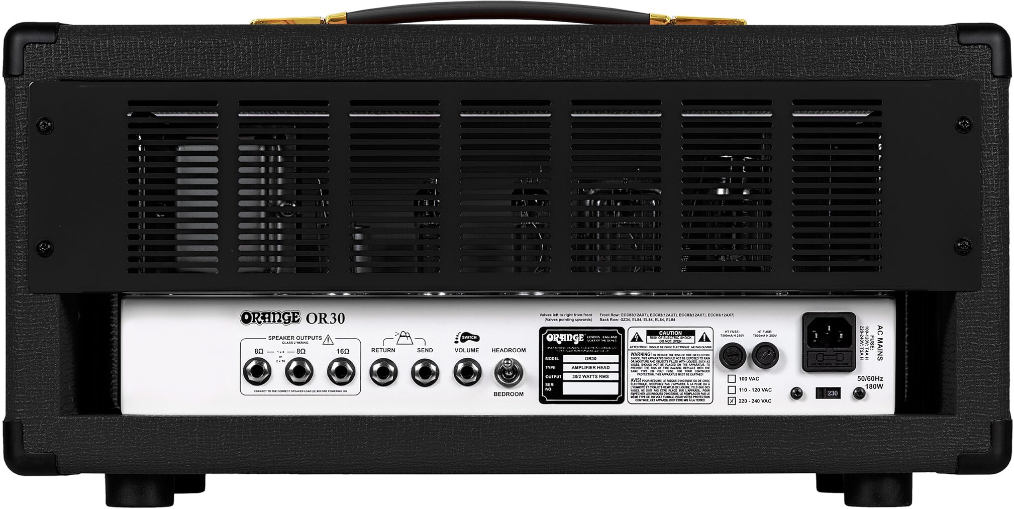 Orange OR30 Guitar Amplifier Head (30 Watts) 2 Orange OR30 Guitar Amplifier Head (30 Watts)