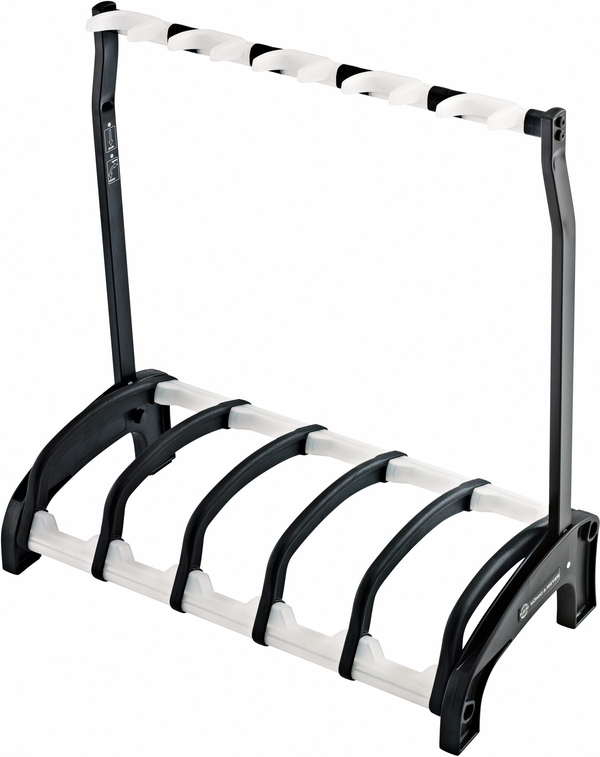 K&M 17525 Guardian 5-Space Electric Guitar Stand