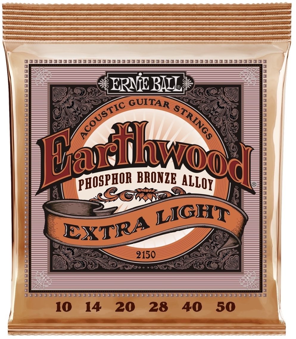 Ernie Ball Earthwood Phosphor Bronze Acoustic Guitar Strings