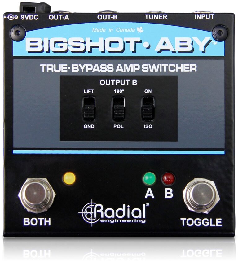 Radial BigShot ABY True Bypass Amp Switcher