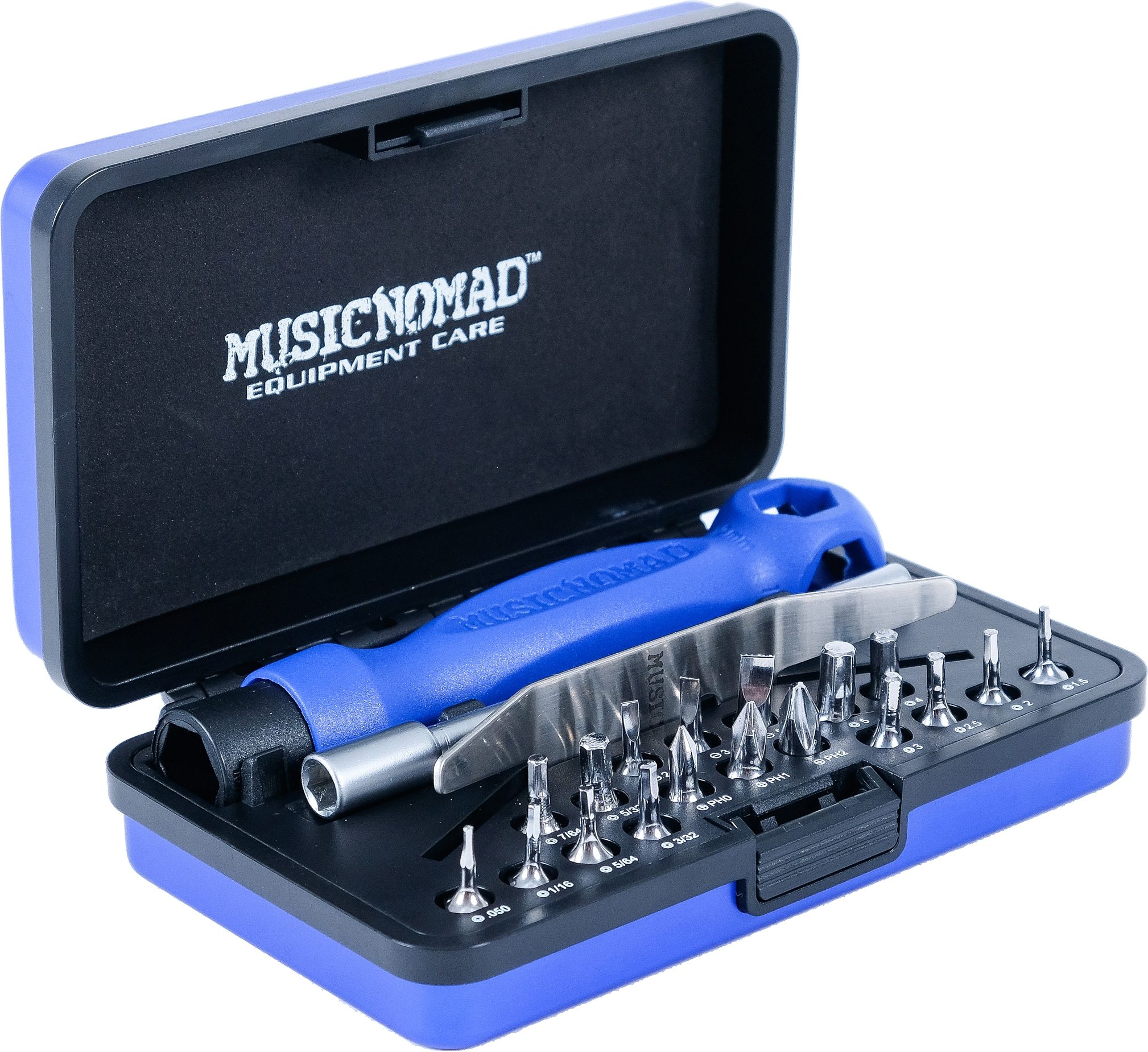 Music Nomad MN229 Premium Guitar Tech Screwdriver Wrench Set 8 Music Nomad MN229 Premium Guitar Tech Screwdriver Wrench Set