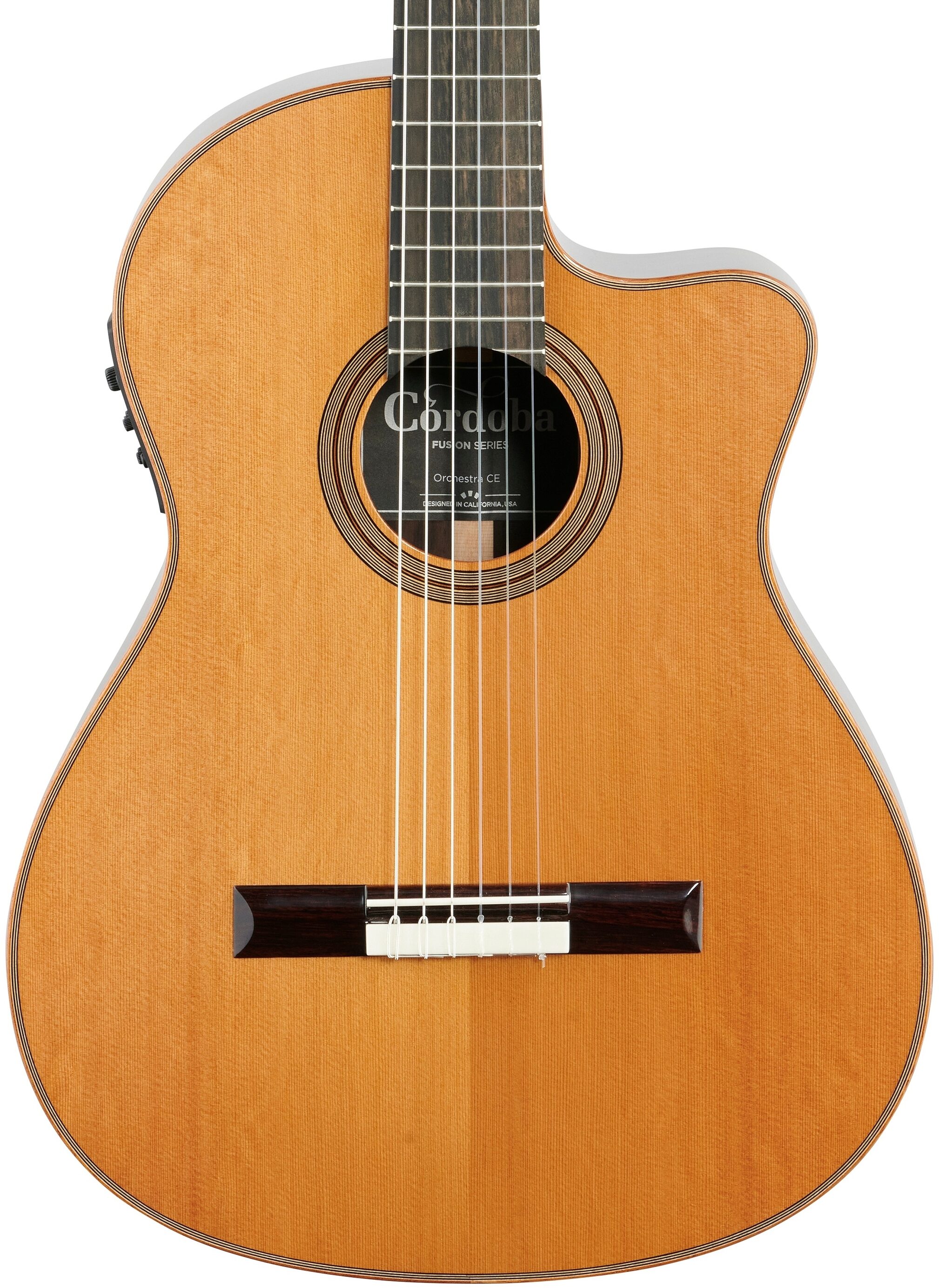 Cordoba Fusion Orchestra CE Classical Acoustic-Electric Guitar 5 Cordoba Fusion Orchestra CE Classical Acoustic-Electric Guitar
